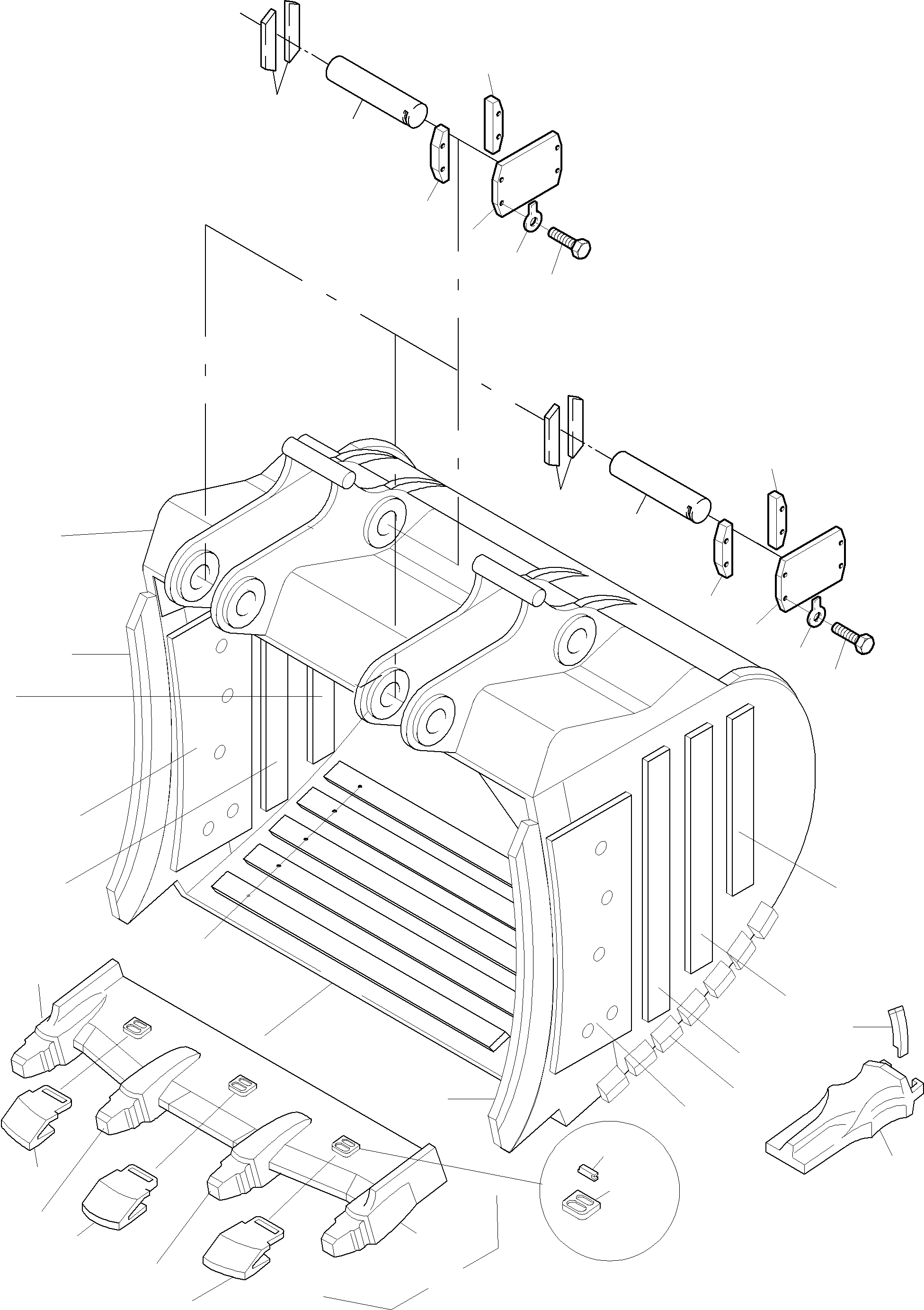 Pin (Cold weather design) 938 628 40 KOMATSU