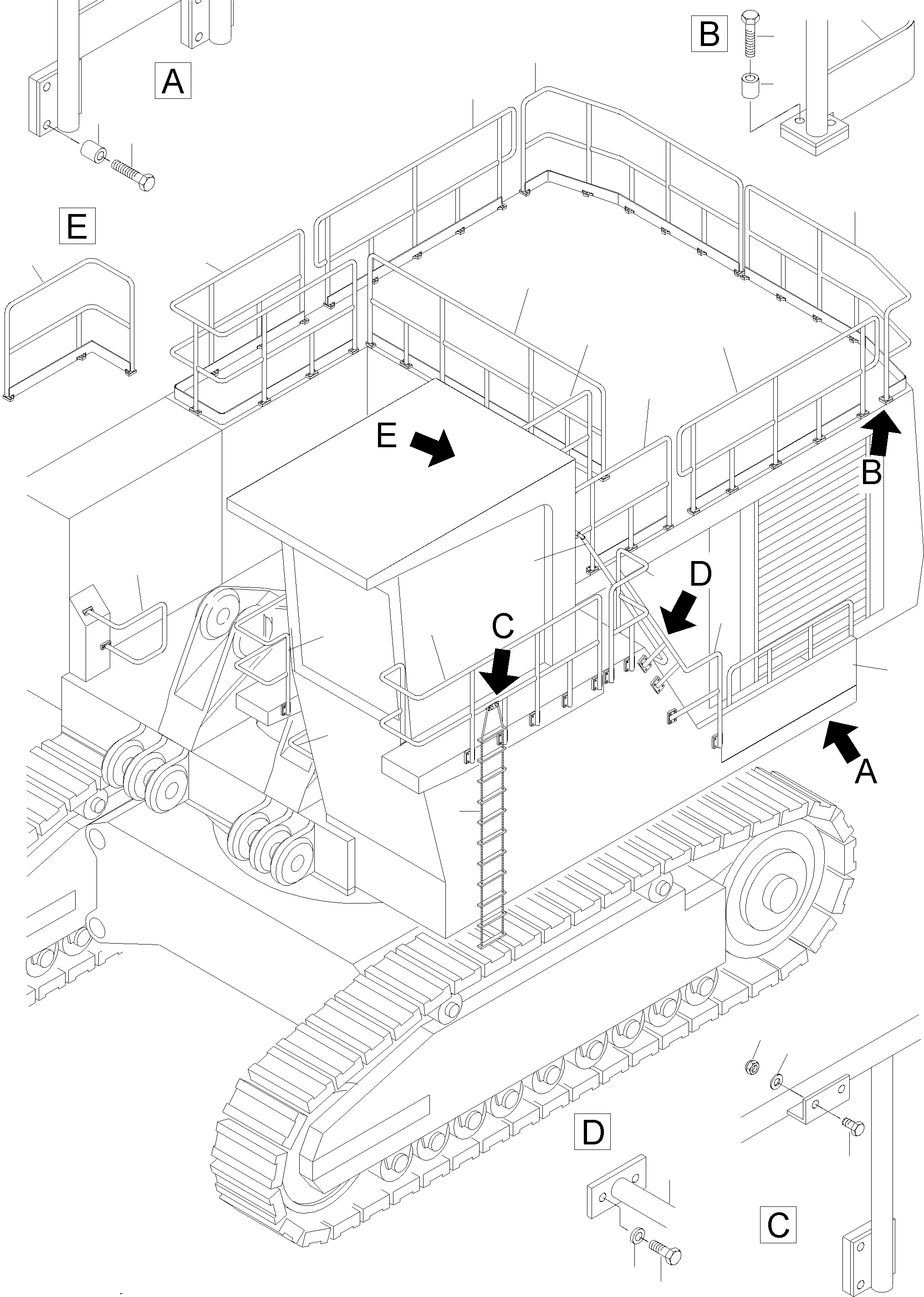 Направляющая 901 846 40 KOMATSU