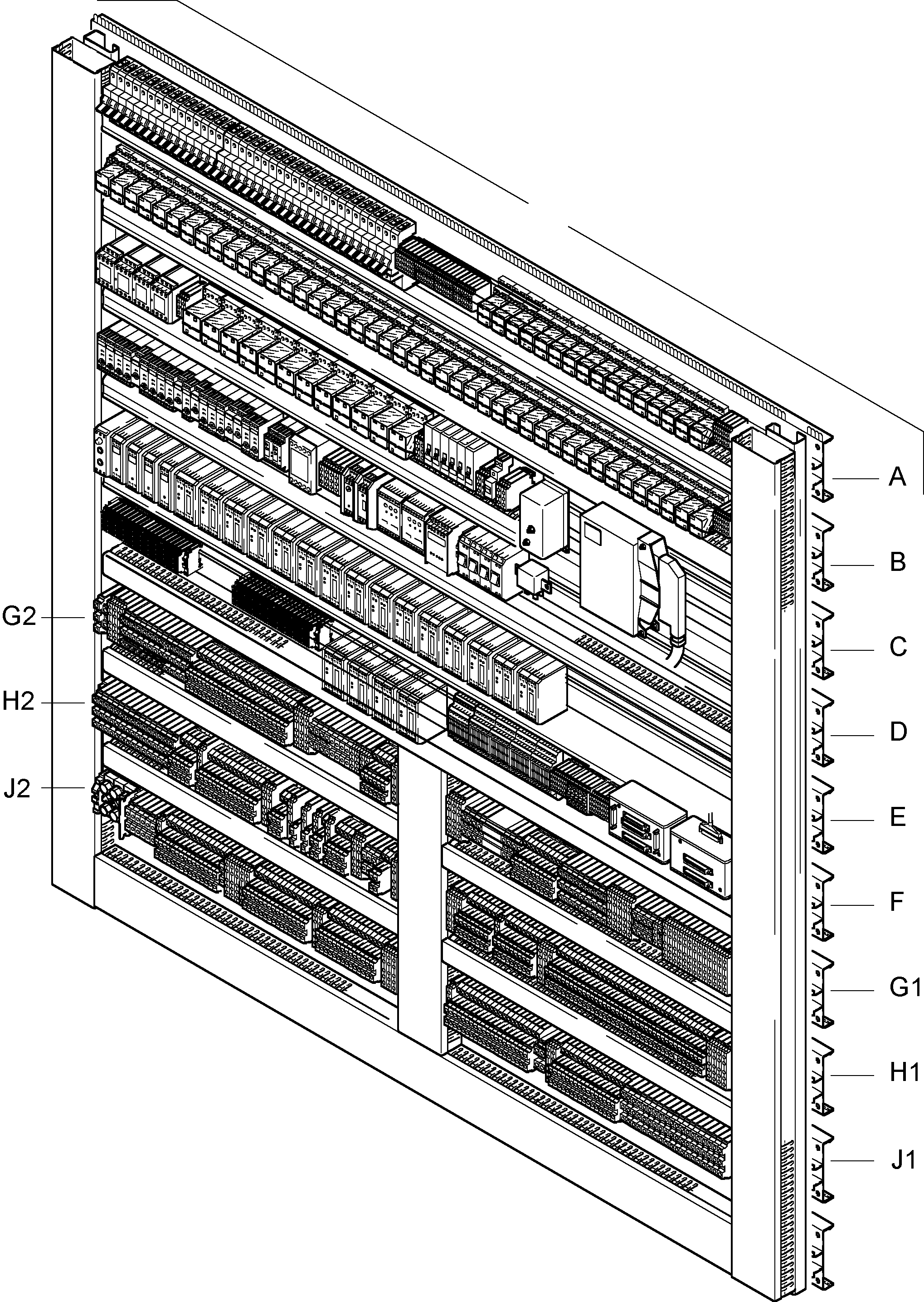Switch framing 898 651 40 KOMATSU