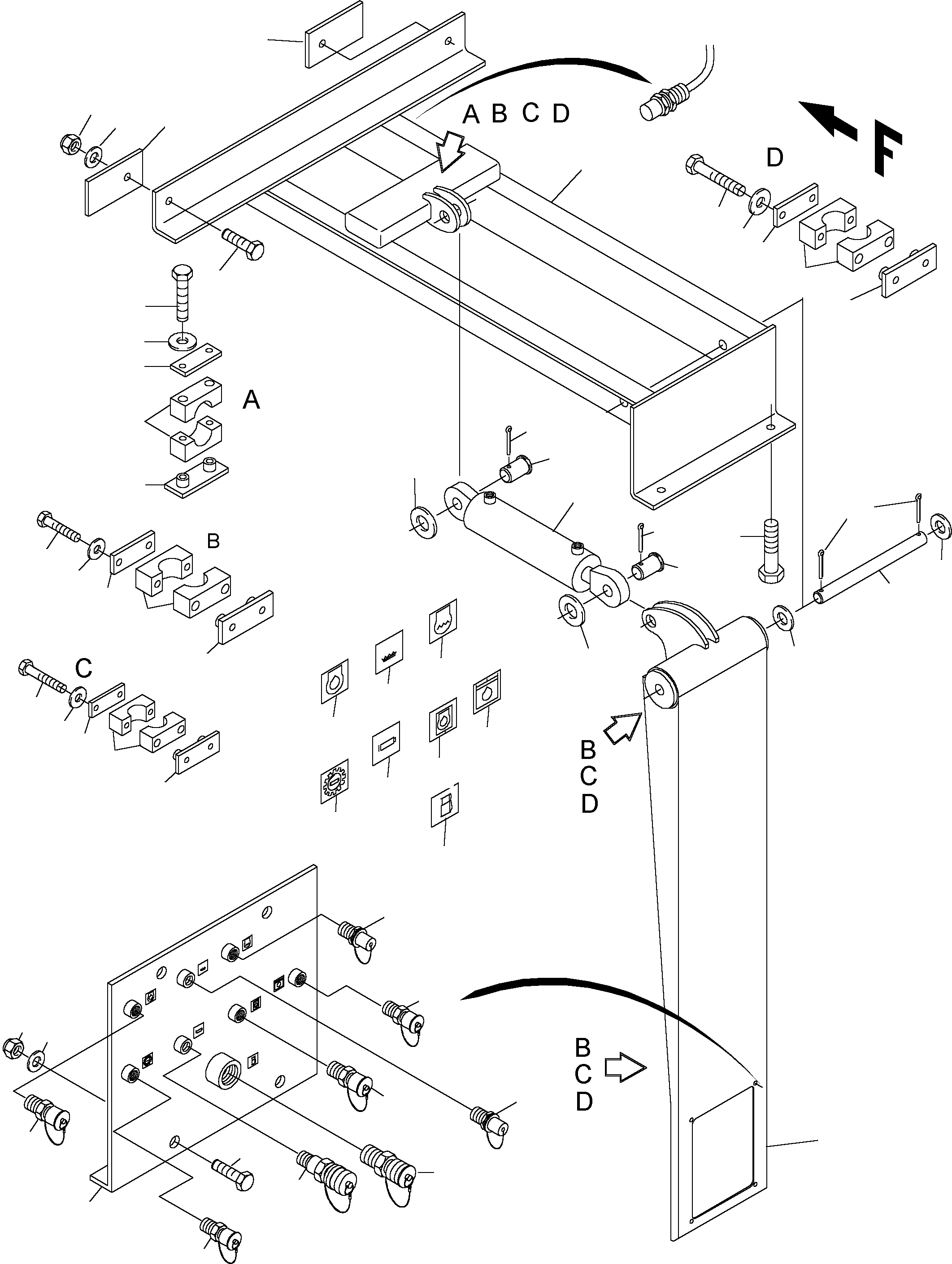 Обжимное кольцо 906 437 40 KOMATSU