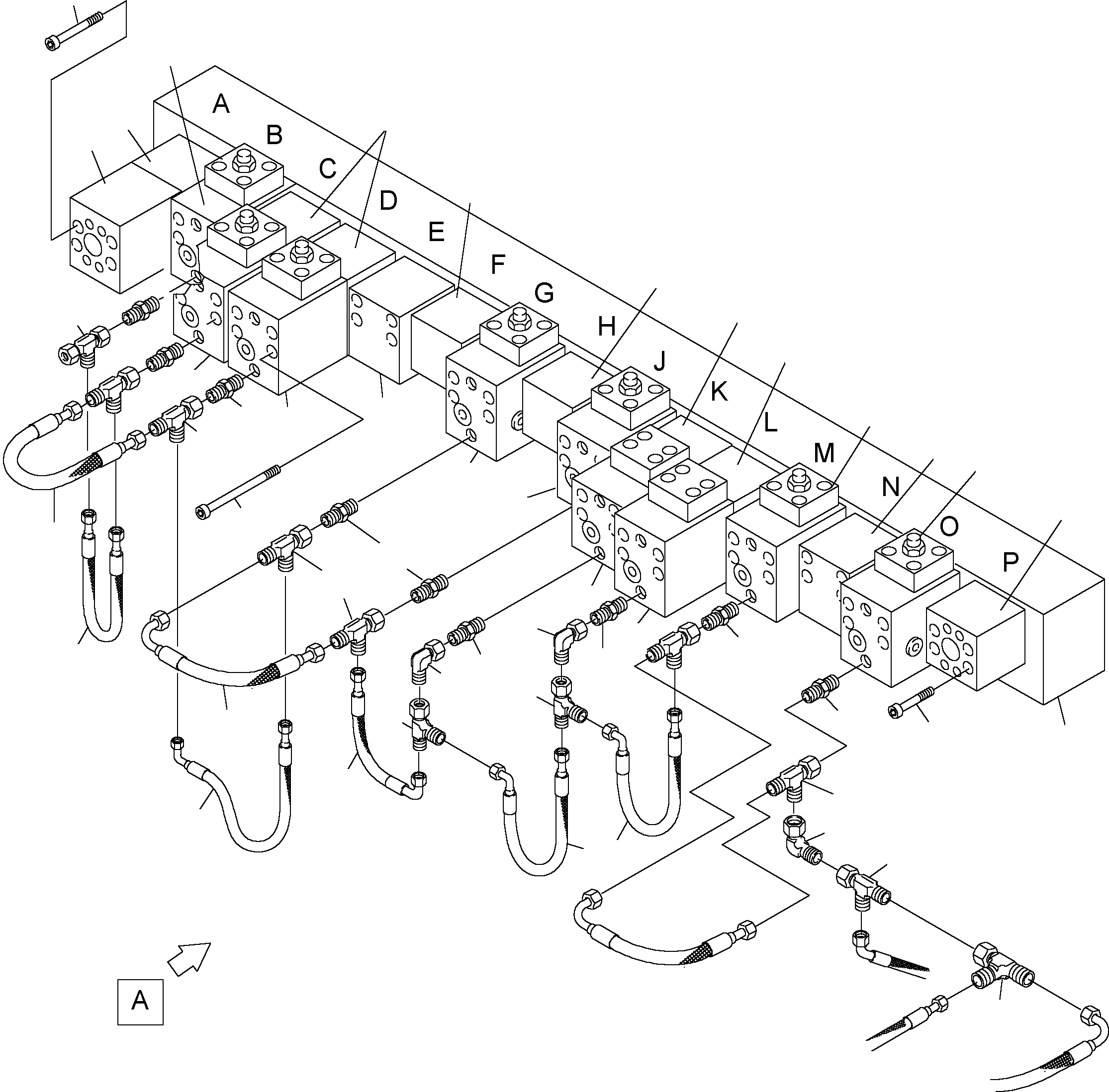 Pipe Ø 50 768 960 73 KOMATSU