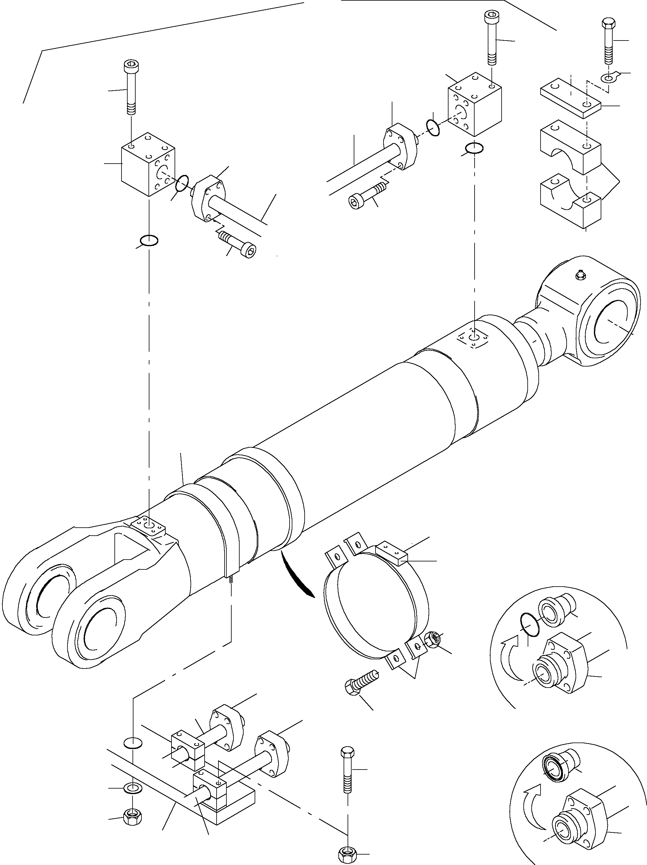 Pipe assy. l.h. Ø 65 769 938 73 KOMATSU