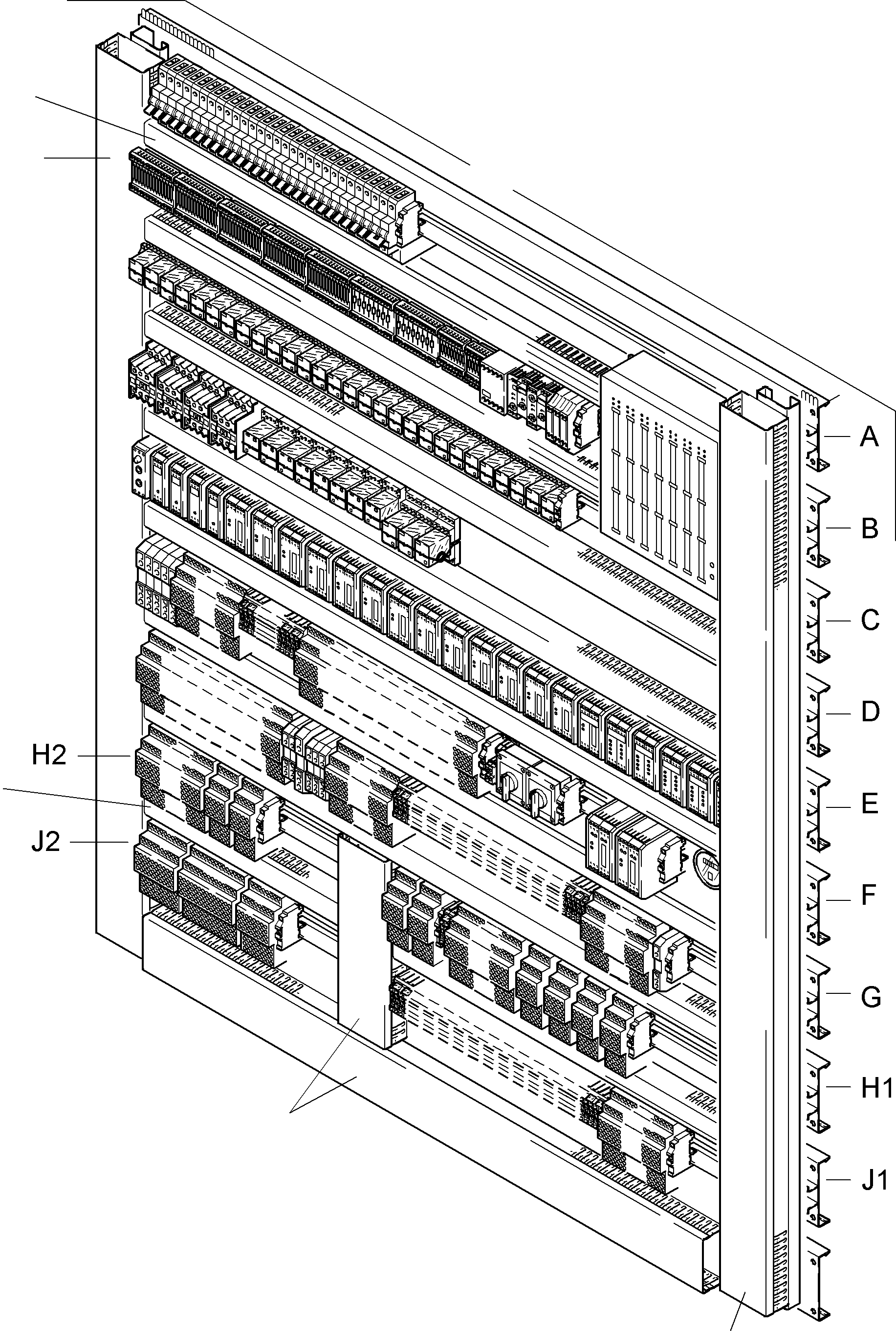 Switch framing 934 409 40 KOMATSU