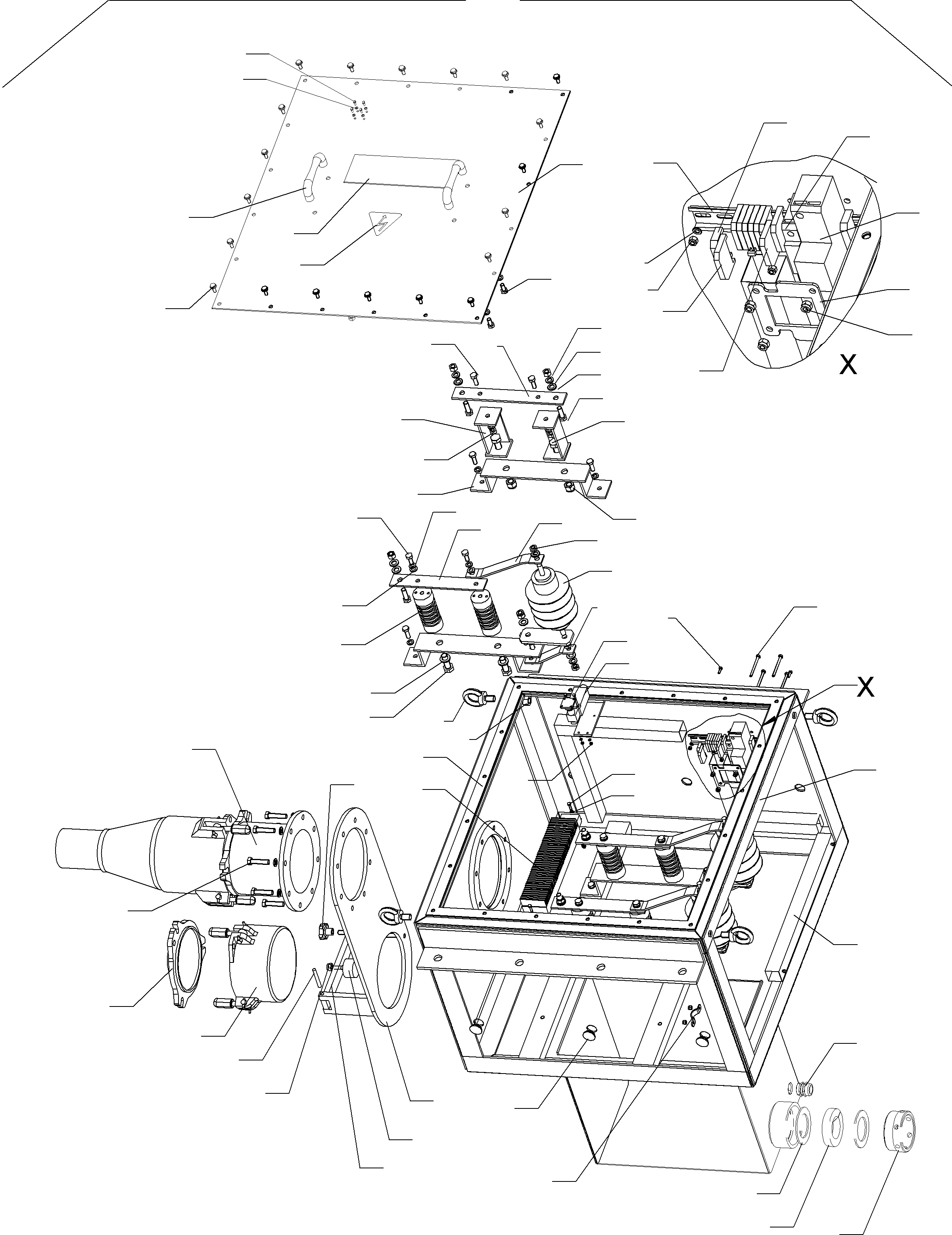 Housing assy. 795 576 73 KOMATSU