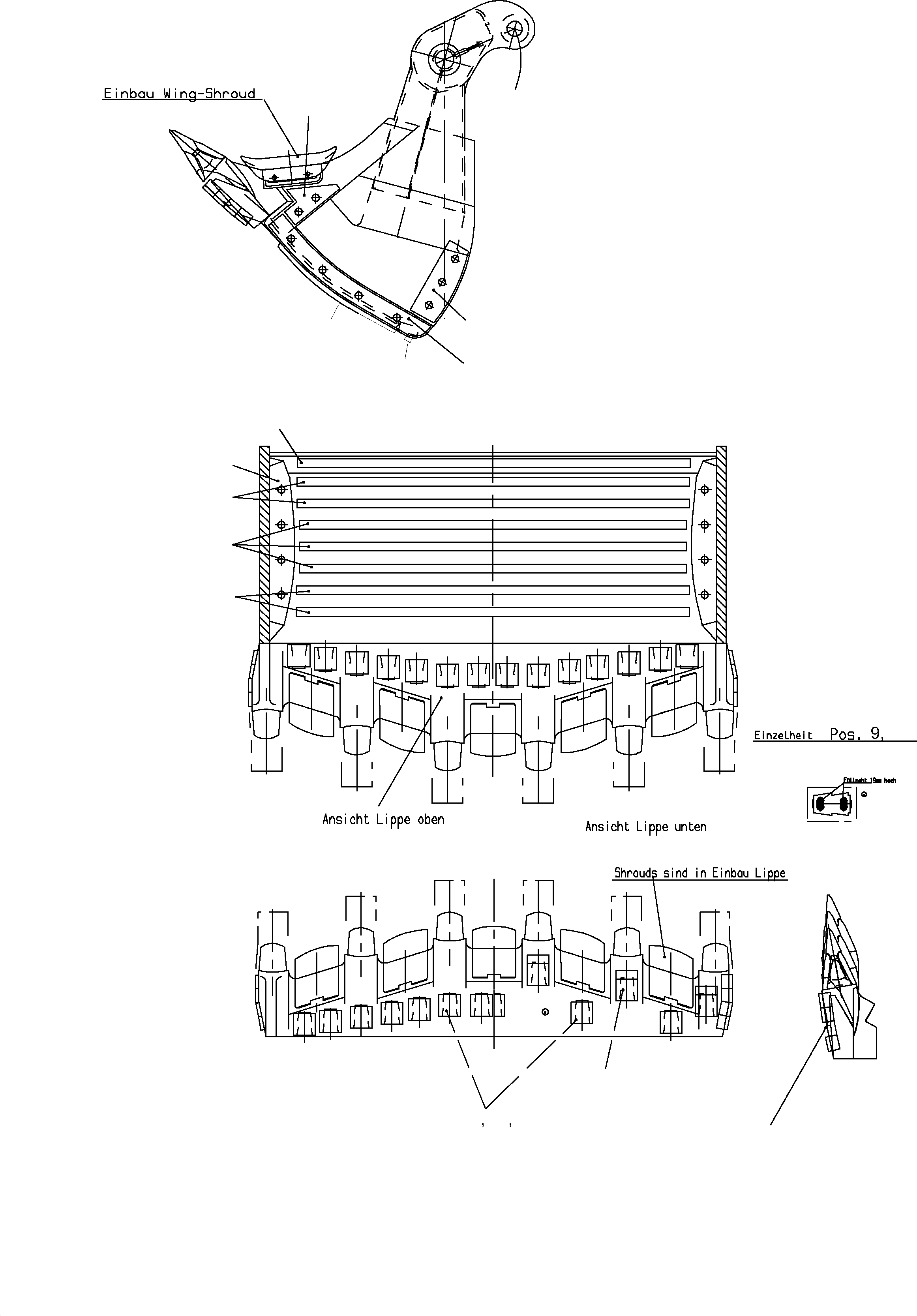Plate 20x180x2505 905 362 40 KOMATSU