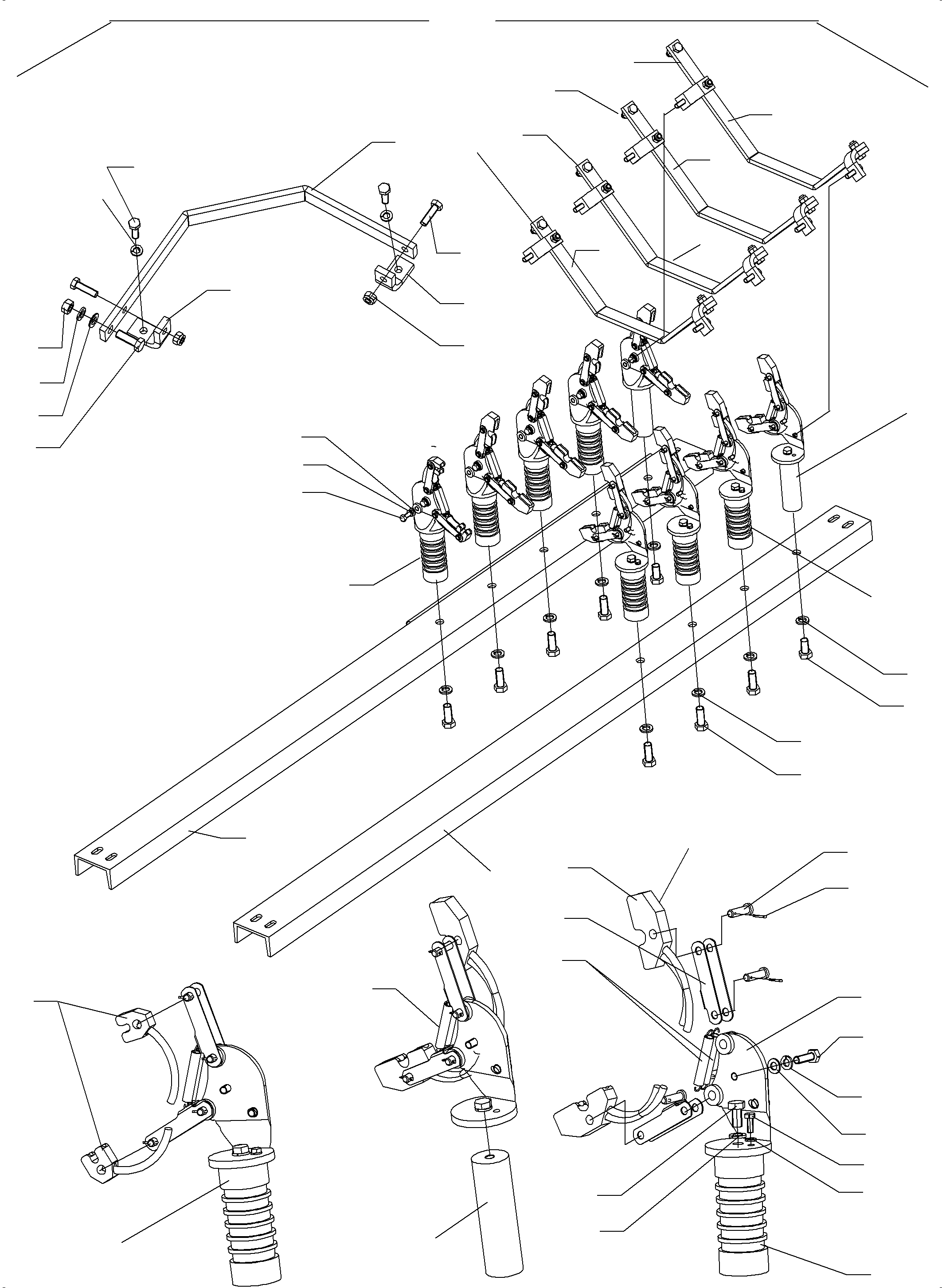 Connection rail 770 202 73 KOMATSU