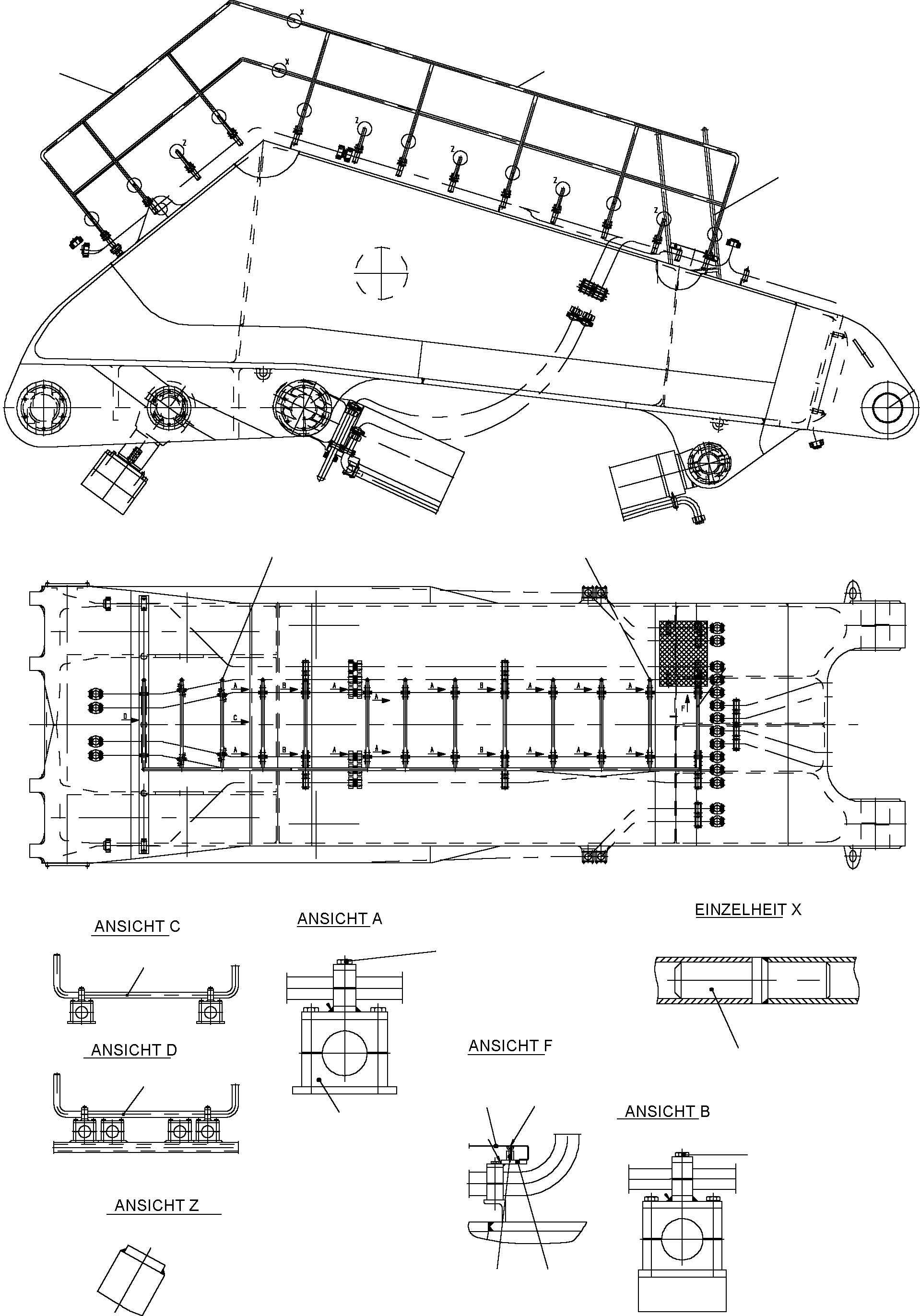 Направляющая 919 633 40 KOMATSU
