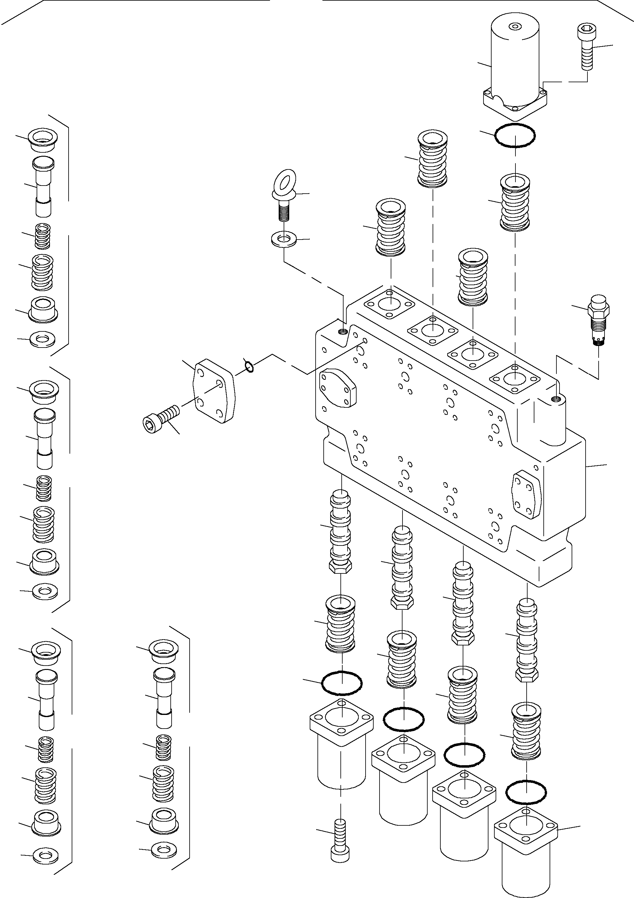 Предохранительный клапан 757 156 73 KOMATSU