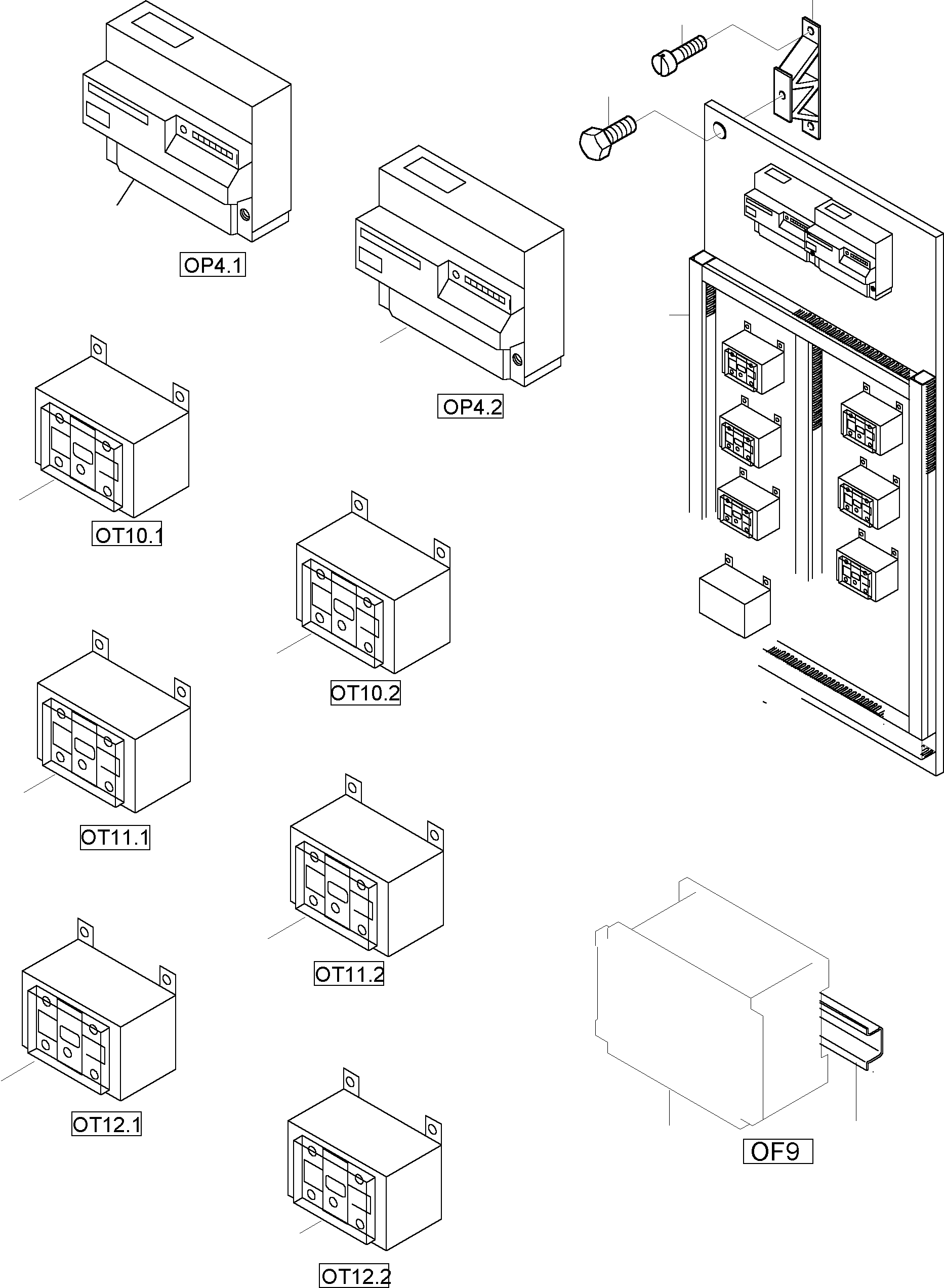 Voltage converter 792 844 73 KOMATSU