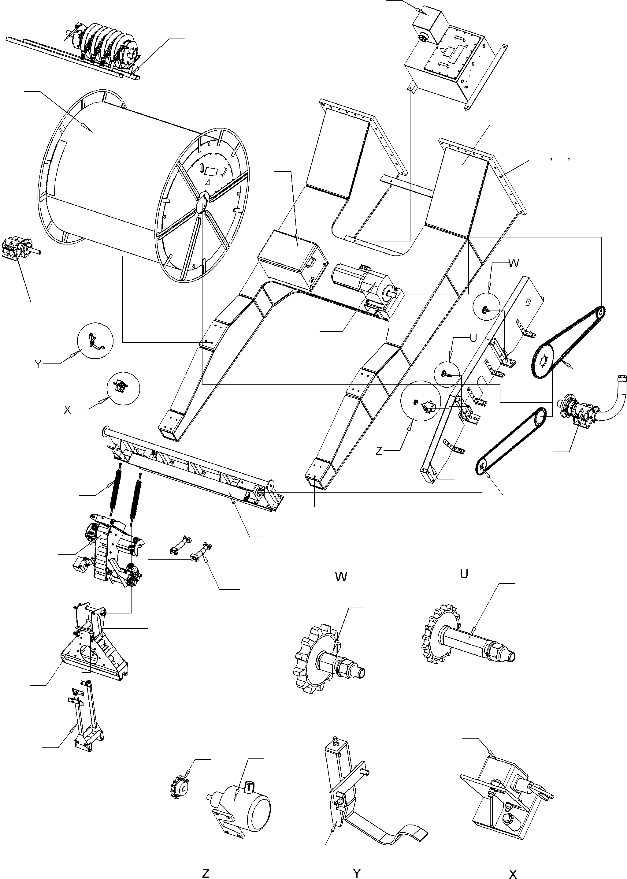 Lever for shut down 793 522 73 KOMATSU