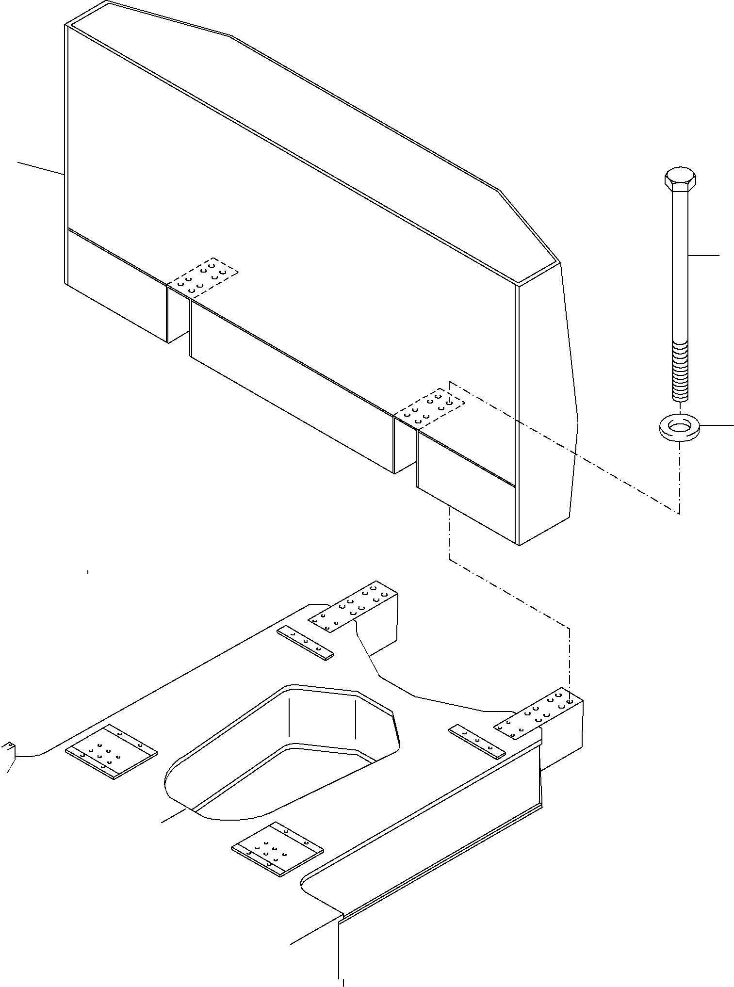 Counterweight 913 480 40 KOMATSU