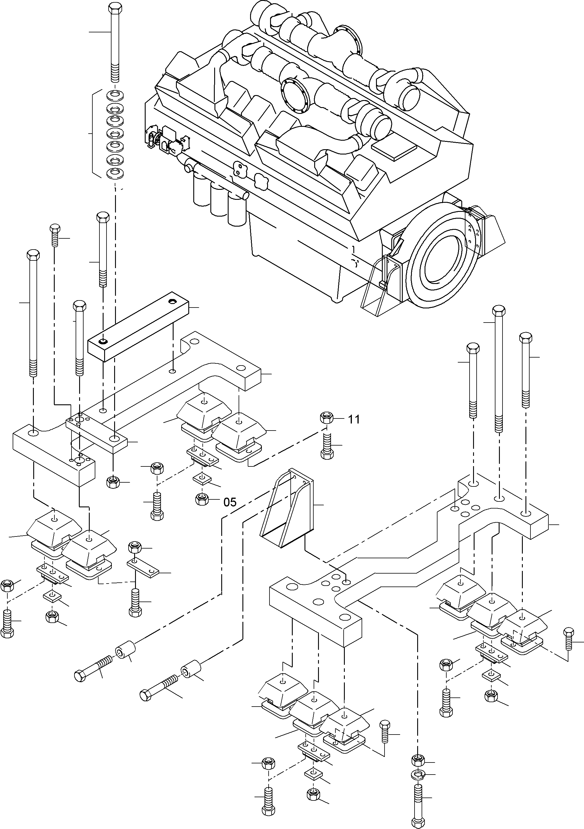 Пластина 913 436 40 KOMATSU