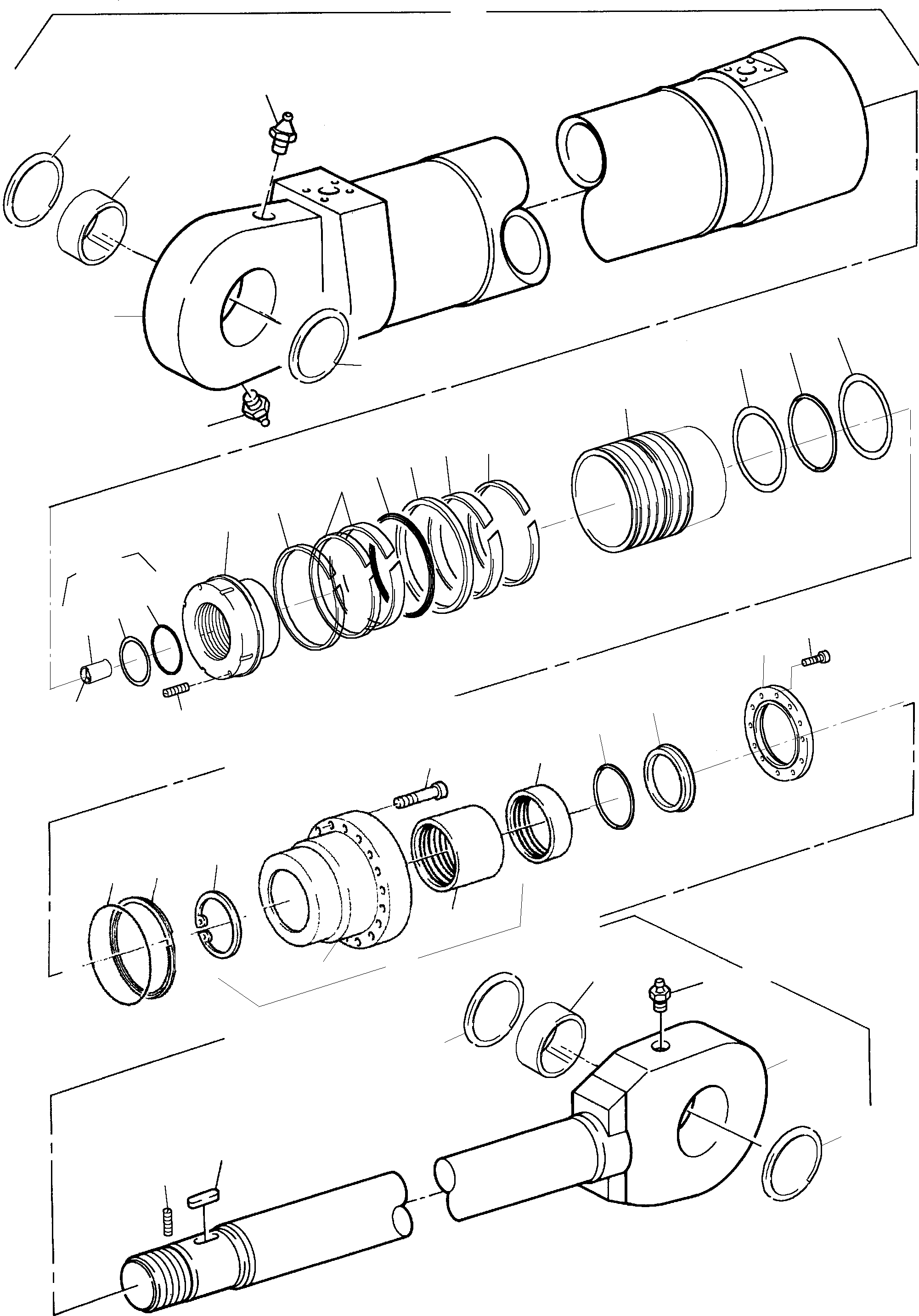 Absorber pivot 923 855 40 KOMATSU