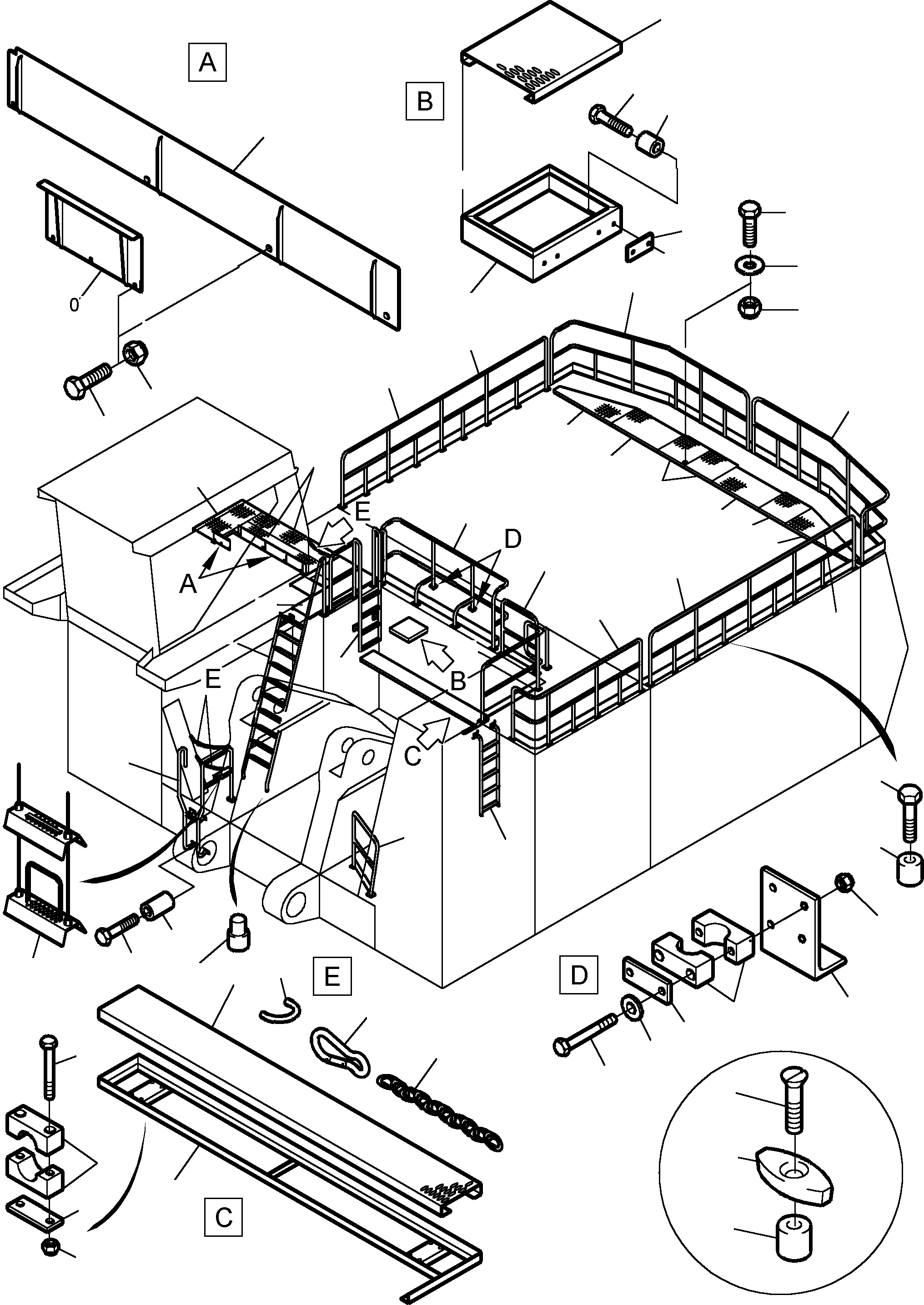 Направляющая 928 260 40 KOMATSU