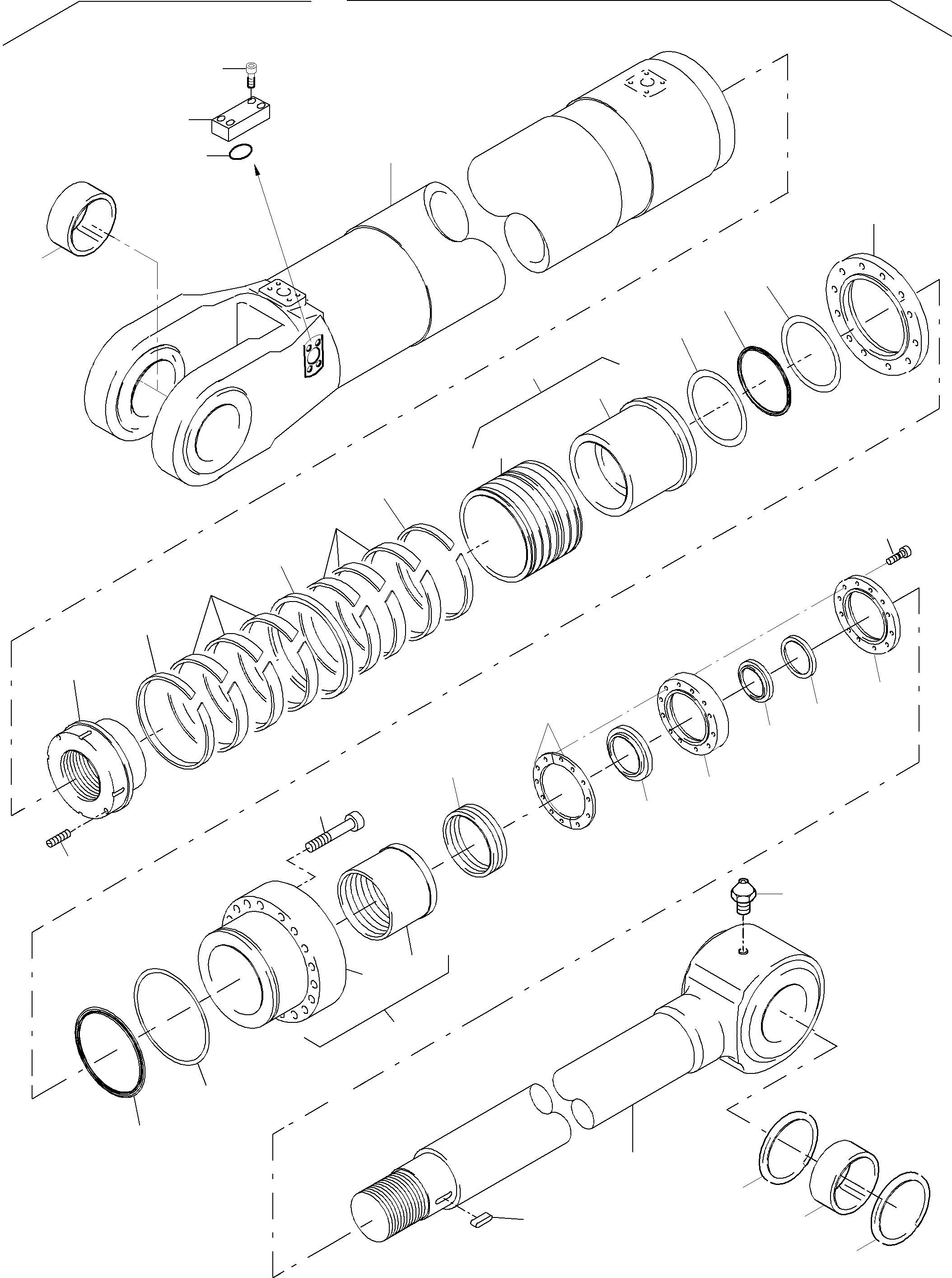 Комплект уплотнений - piston fig nos: 12-17 794 028 73 KOMATSU