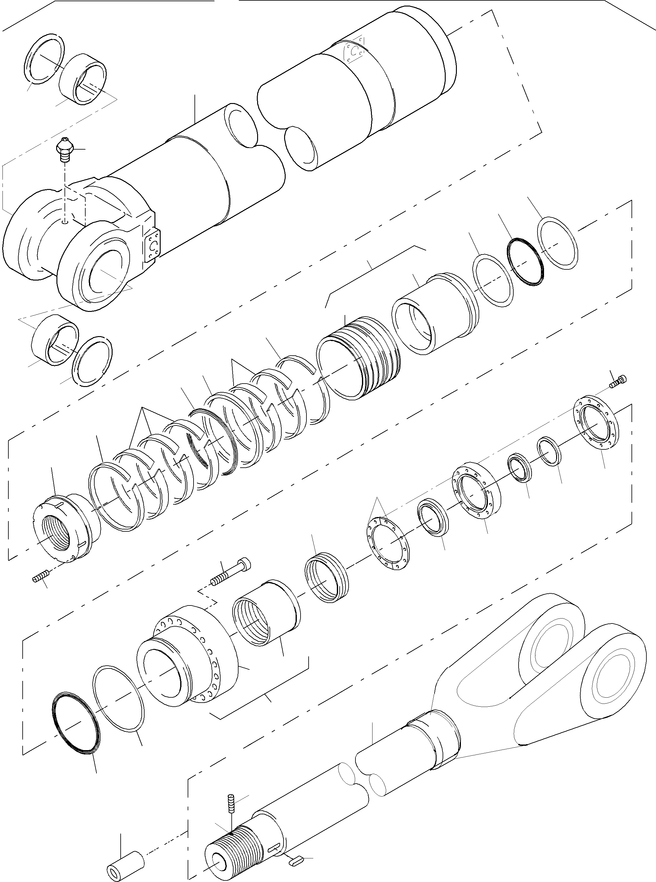Parallel pin 923 830 40 KOMATSU