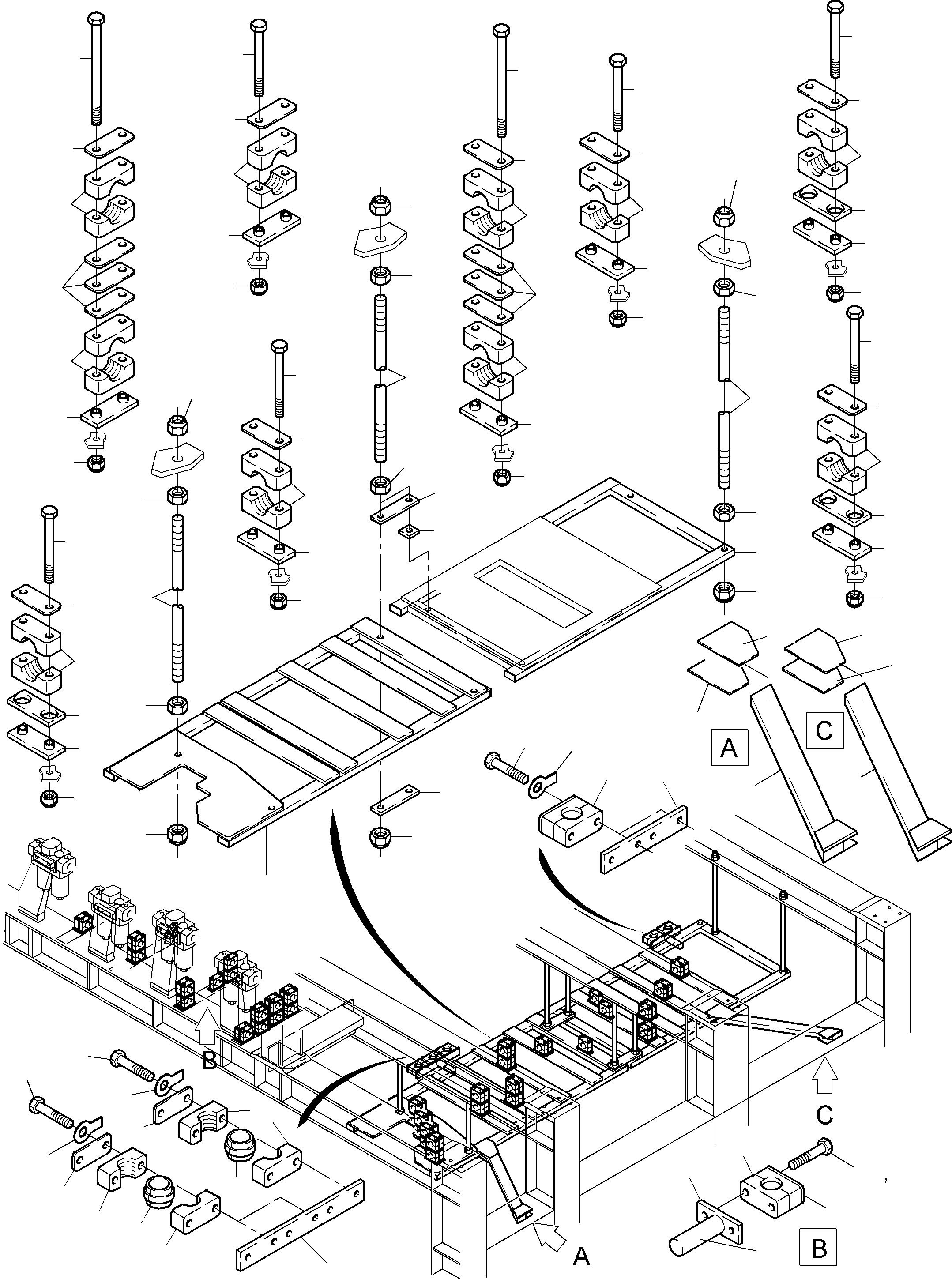 Пластина 927 176 40 KOMATSU