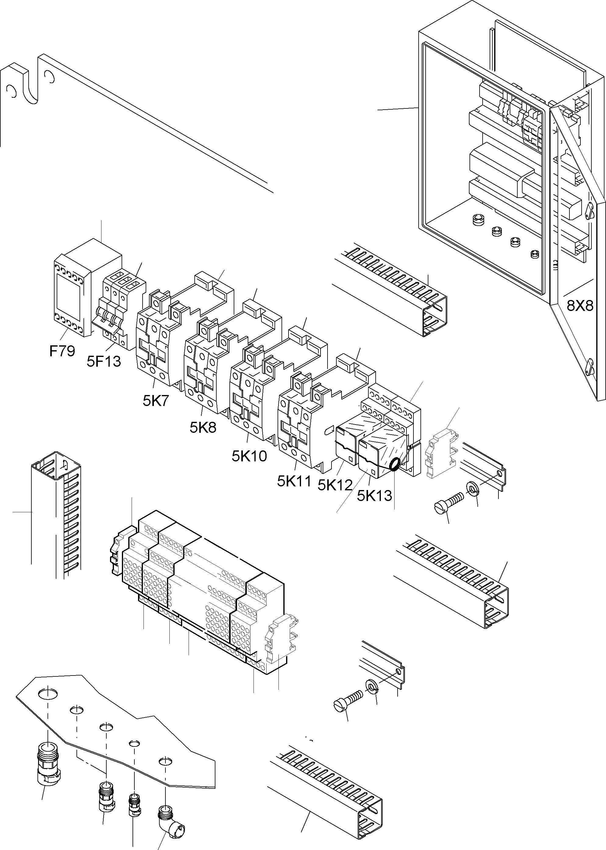 Servo switch 907 673 40 KOMATSU