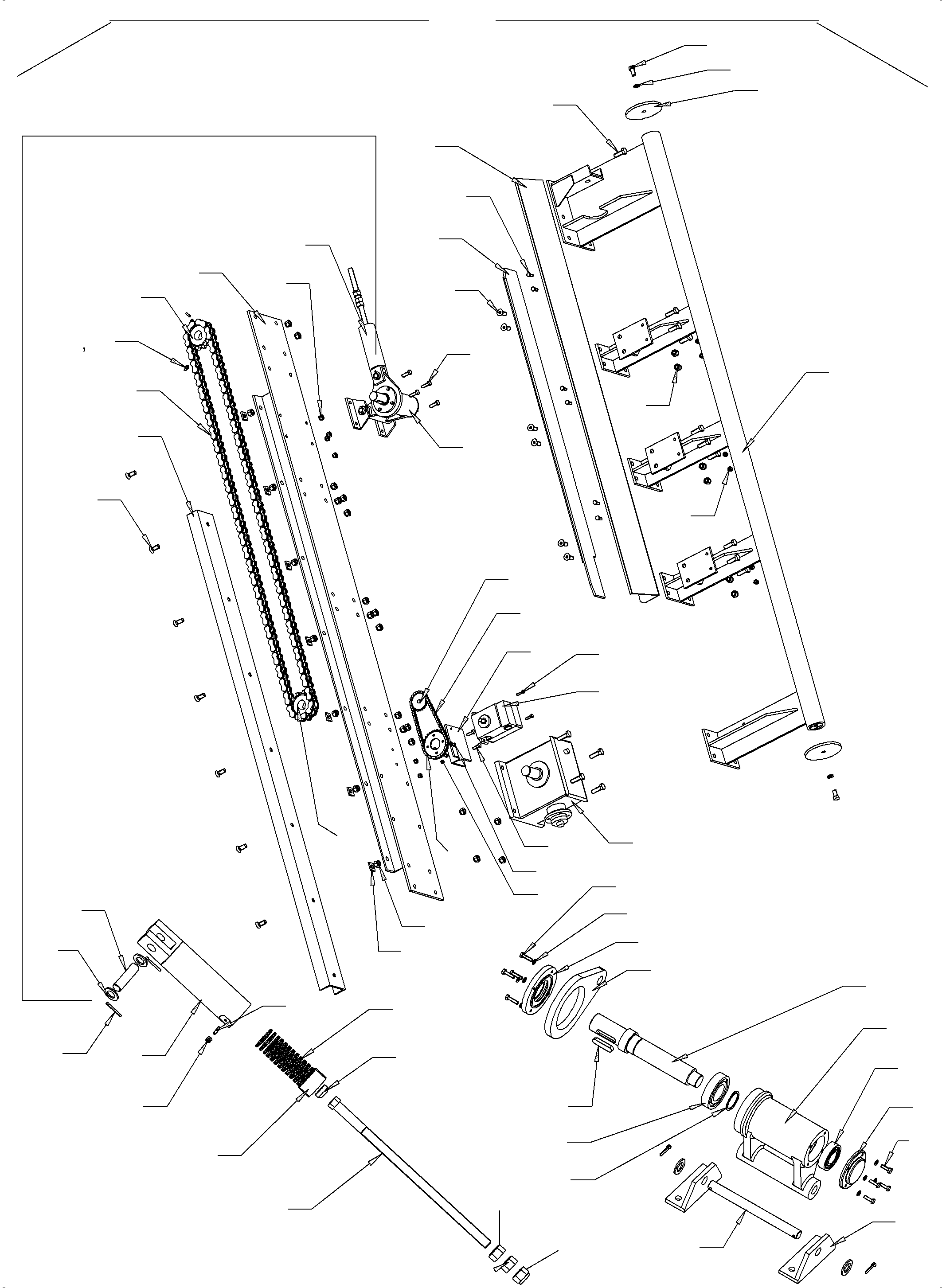 Guide tube assy. 796 422 73 KOMATSU