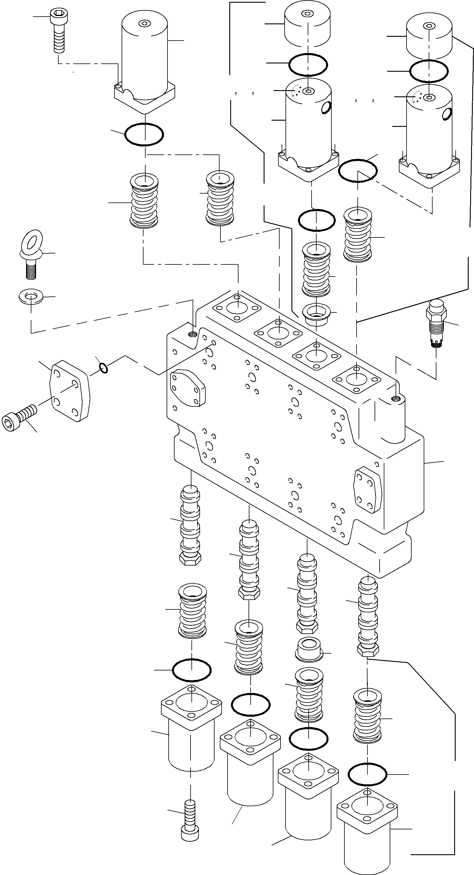 Conversion kit - axle II assy. 794 376 73 KOMATSU