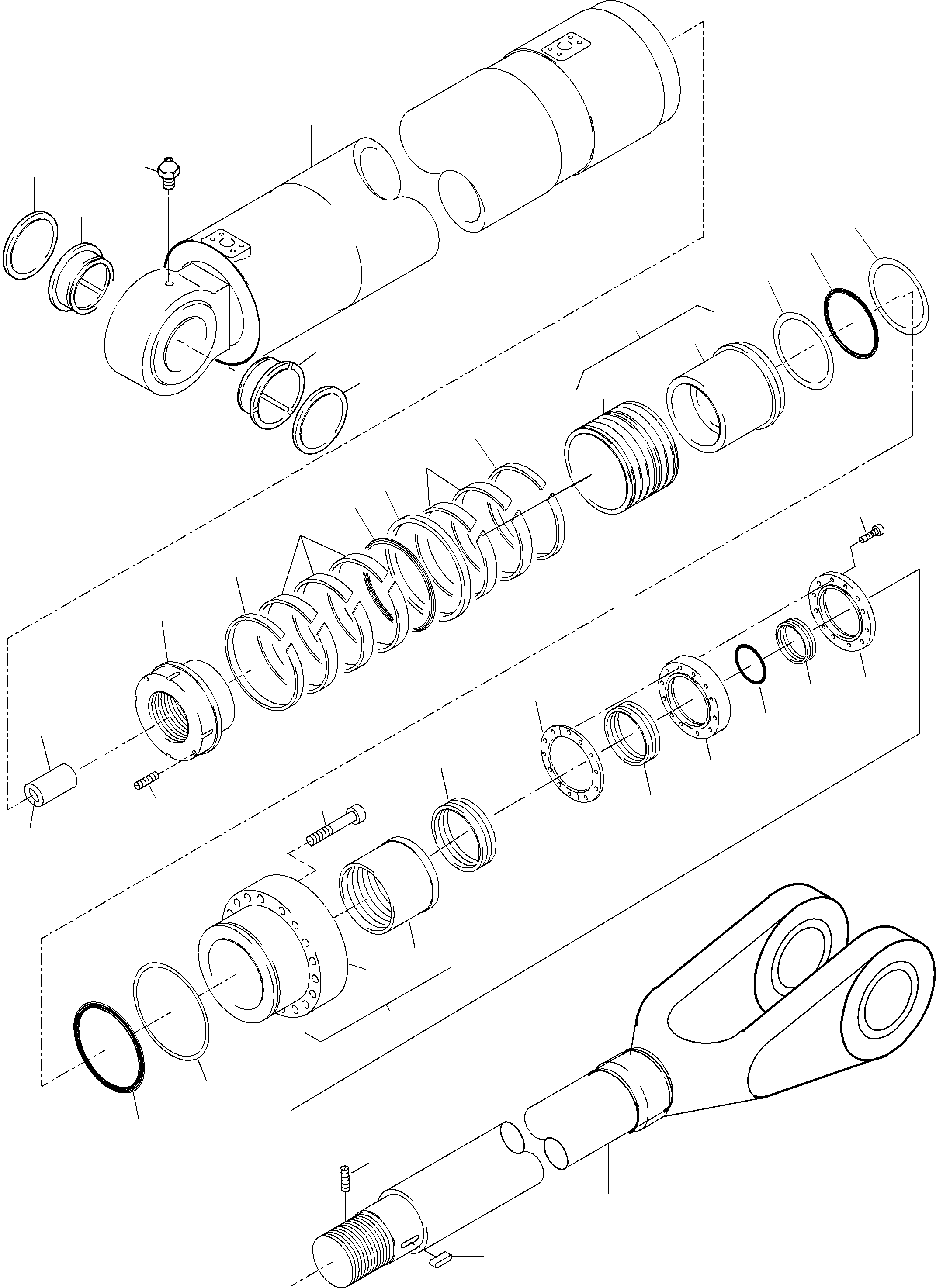 Absorber pivot 926 886 40 KOMATSU