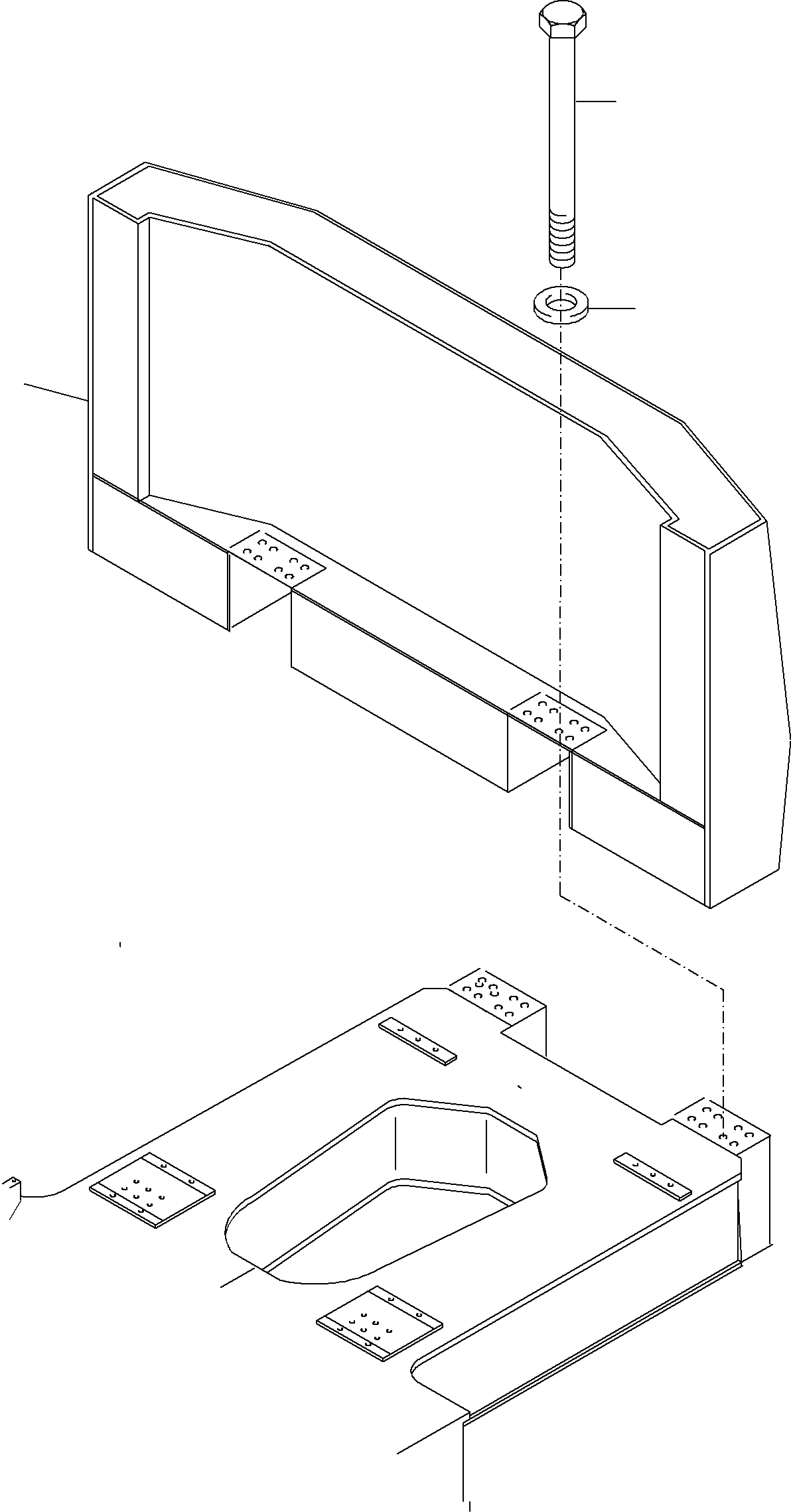 Counterweight 926 720 40 KOMATSU