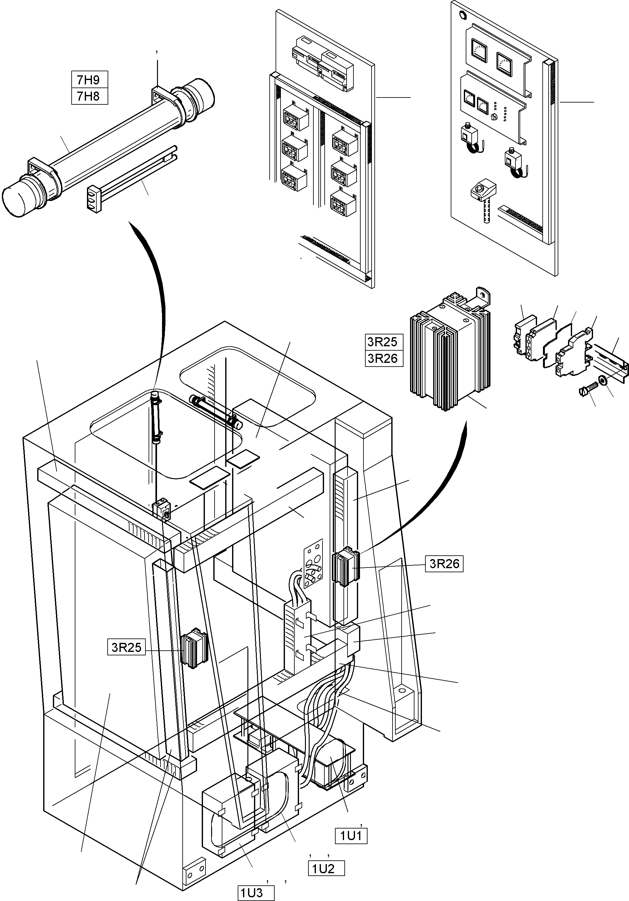 AC-converter 794 616 73 KOMATSU