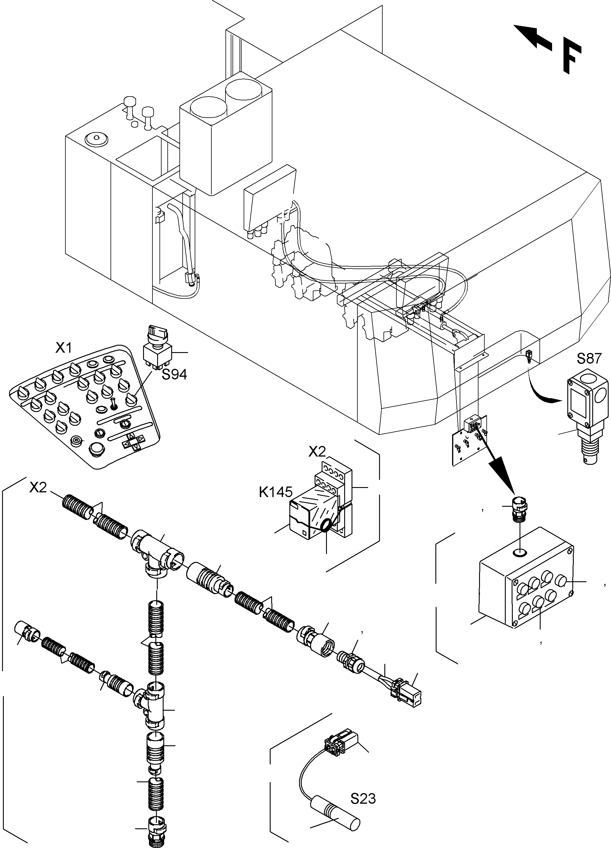 Housing assy. 901 331 40 KOMATSU