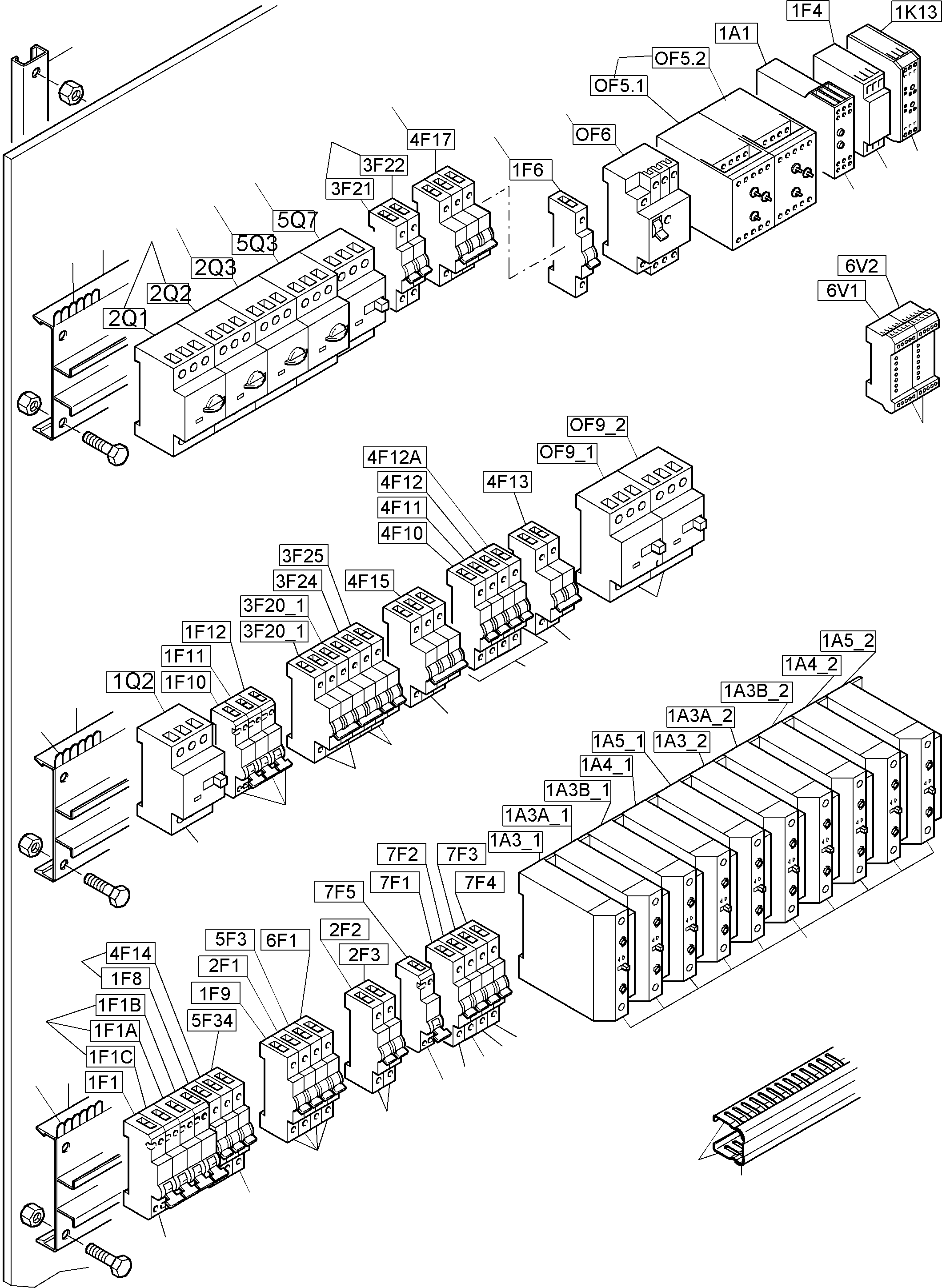 Power switch 0,22-0,32A 794 719 73 KOMATSU