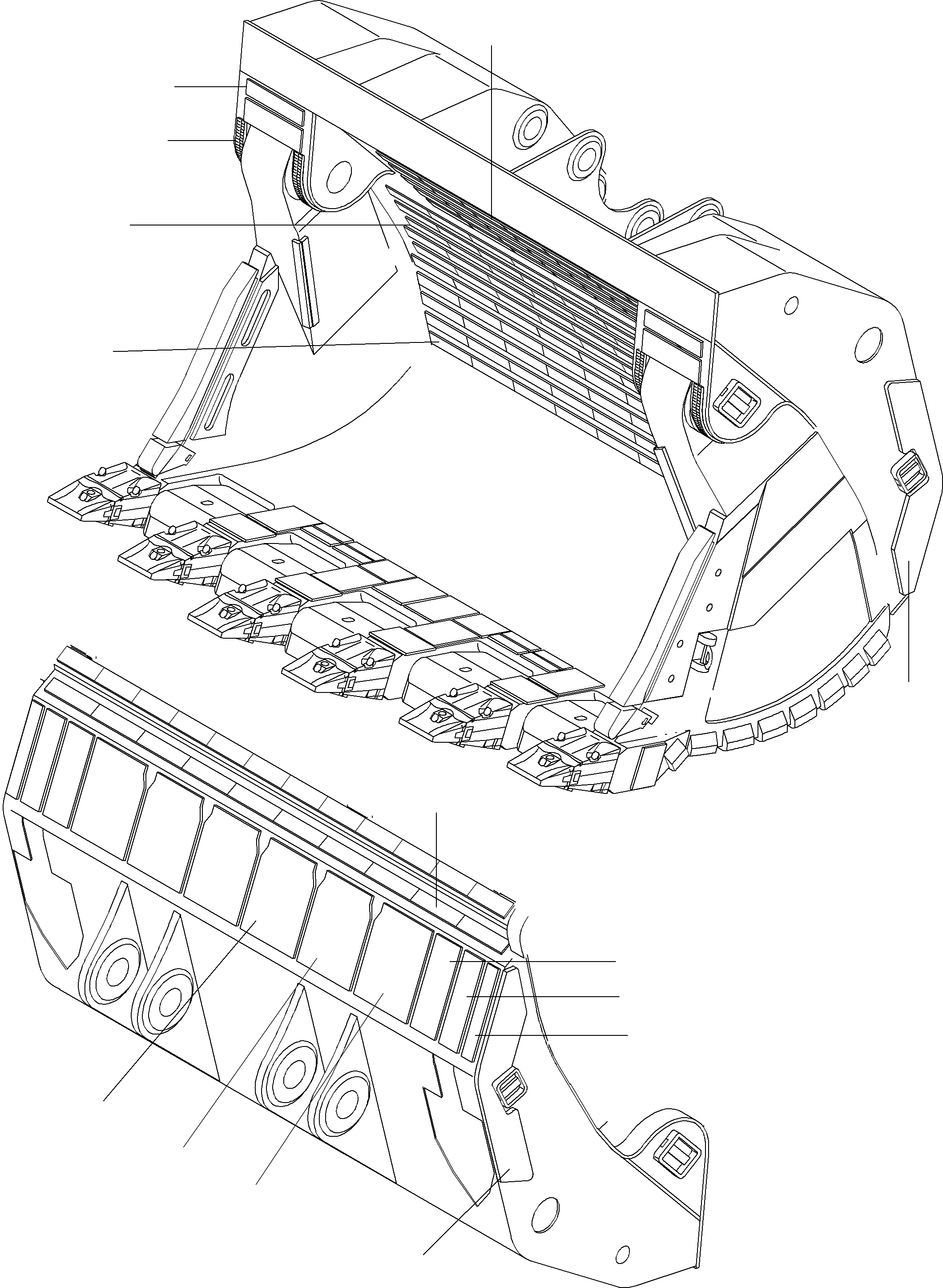 Износостойкая пластина 933 062 40 KOMATSU