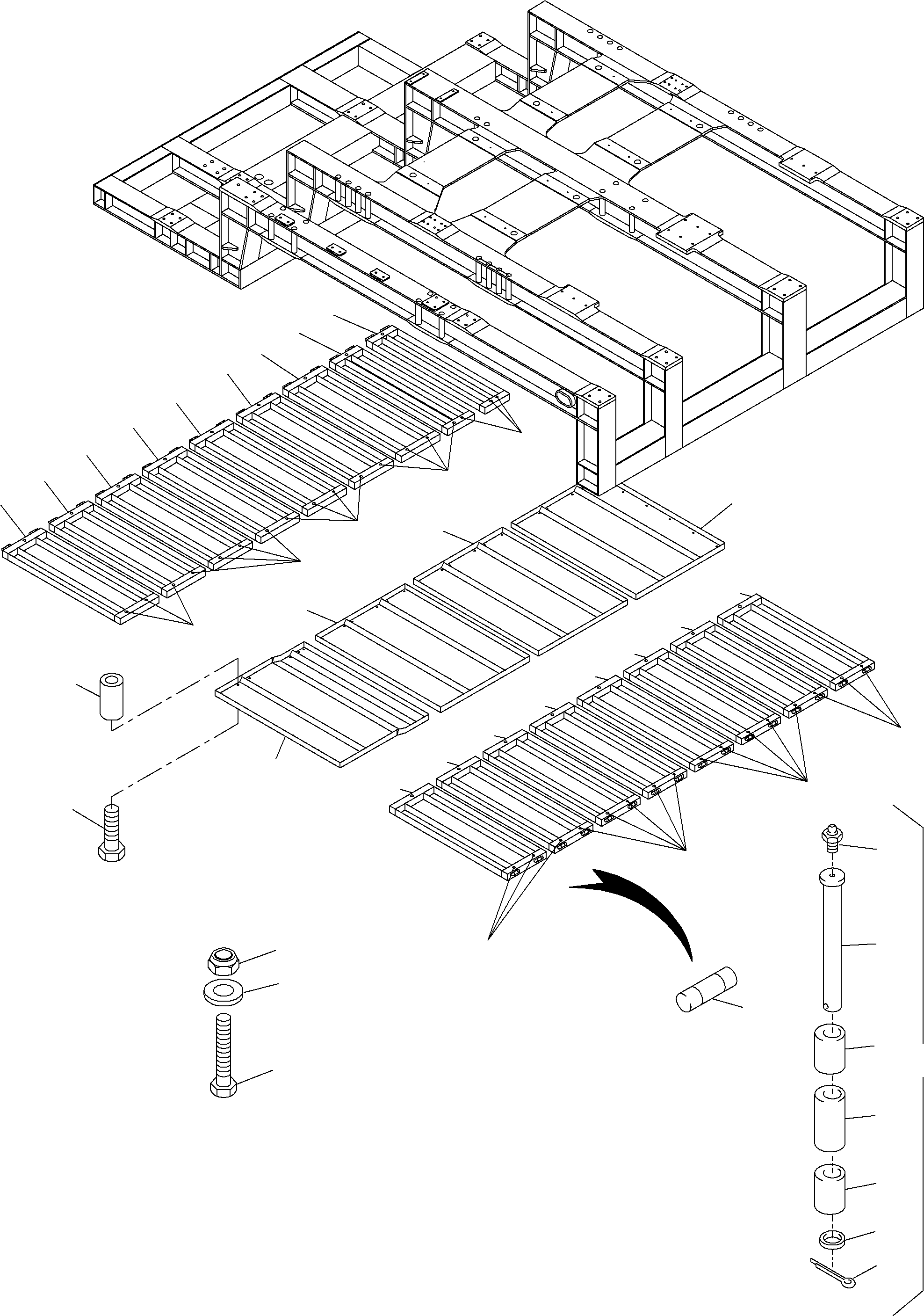 Заслонка 933 288 40 KOMATSU