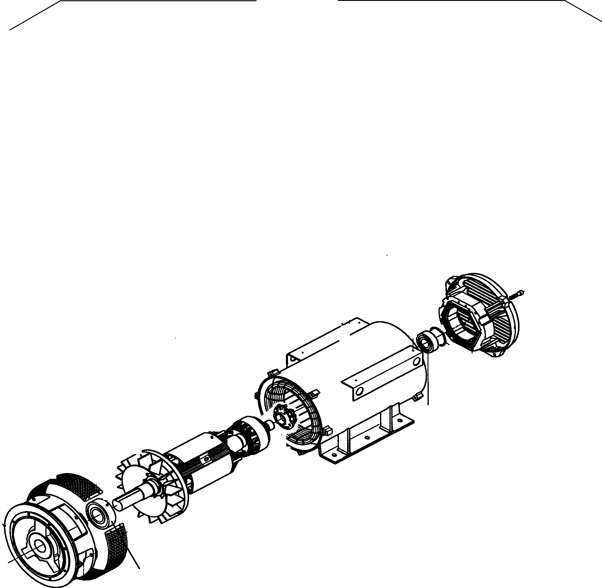 Generator 795 102 73 KOMATSU