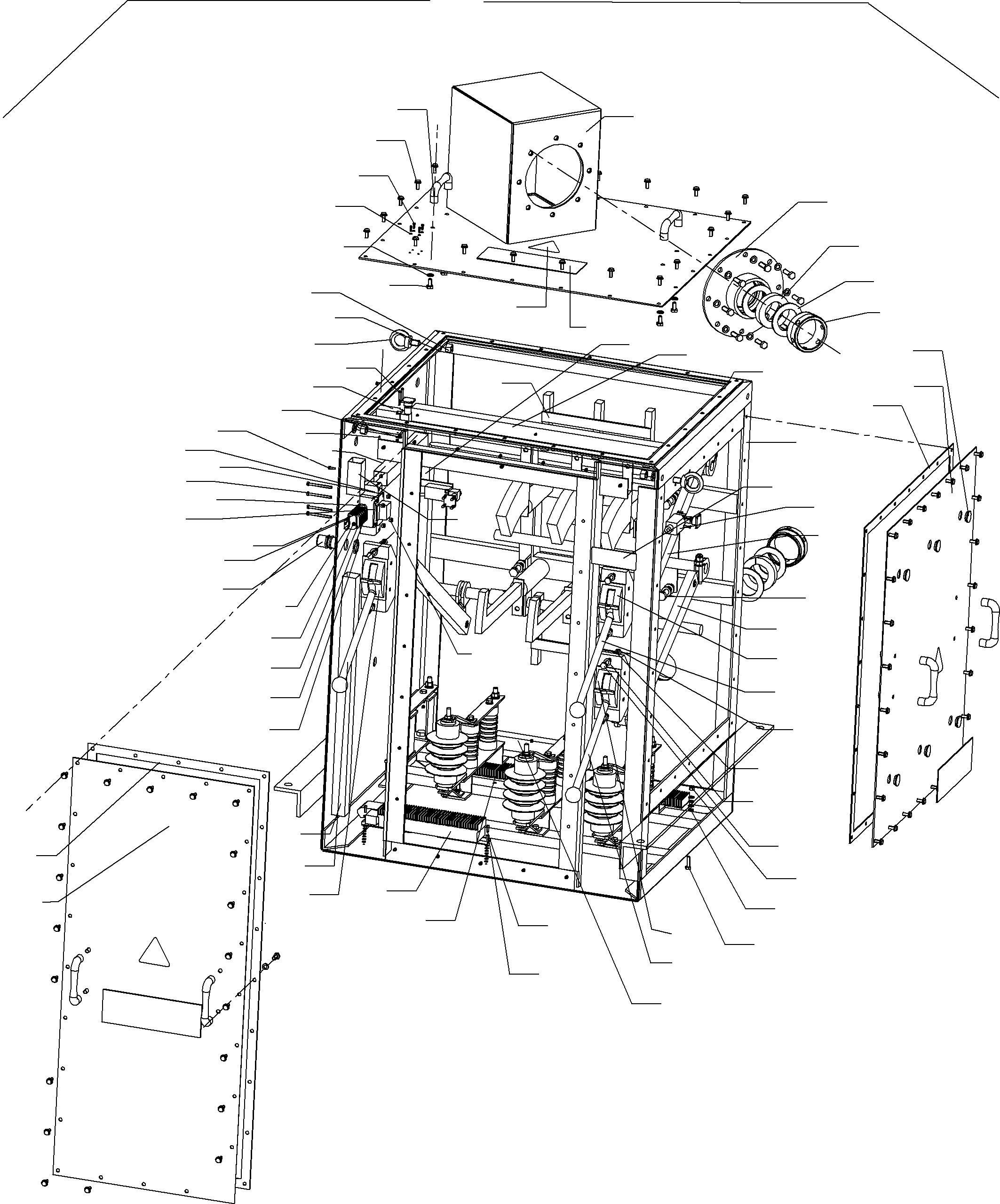 Housing assy. 795 185 73 KOMATSU