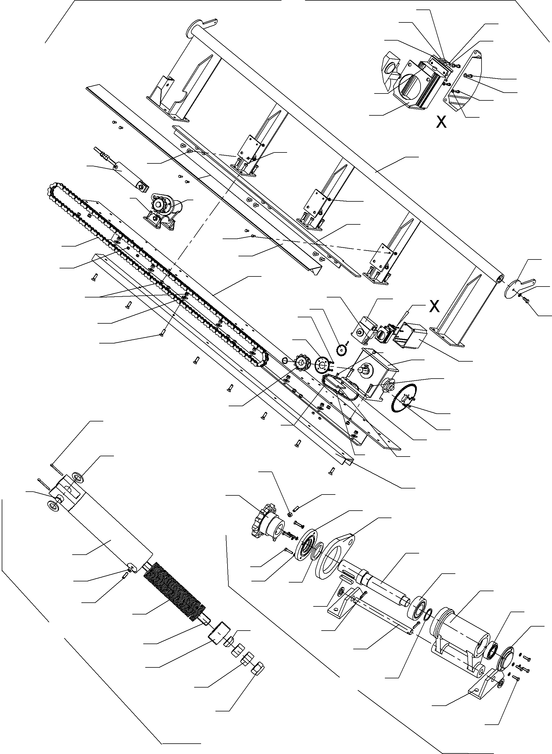 Guide U-profile 795 243 73 KOMATSU
