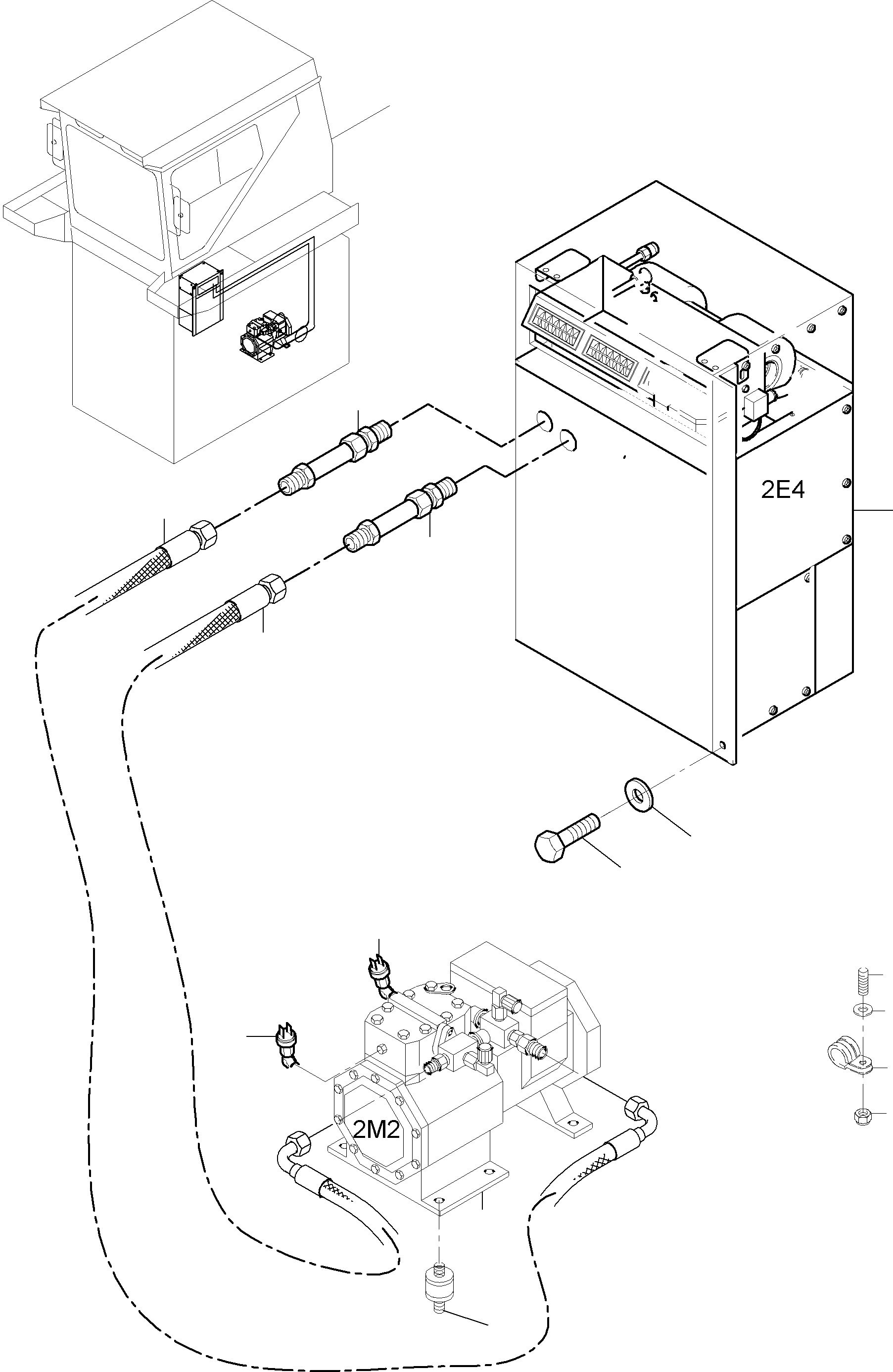 Резьбовой штифт 907 990 40 KOMATSU