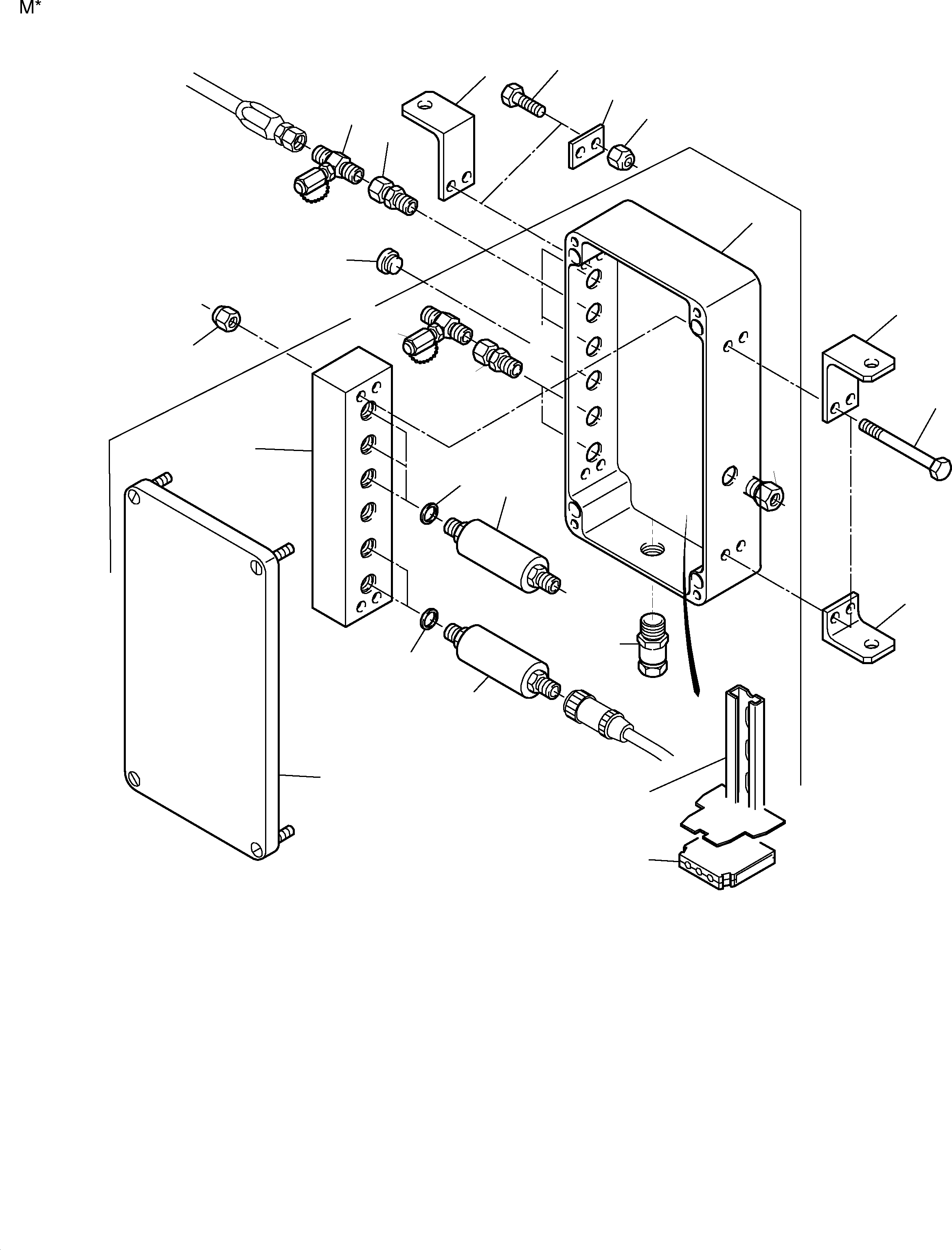 Резьбовая рейка 896 000 40 KOMATSU