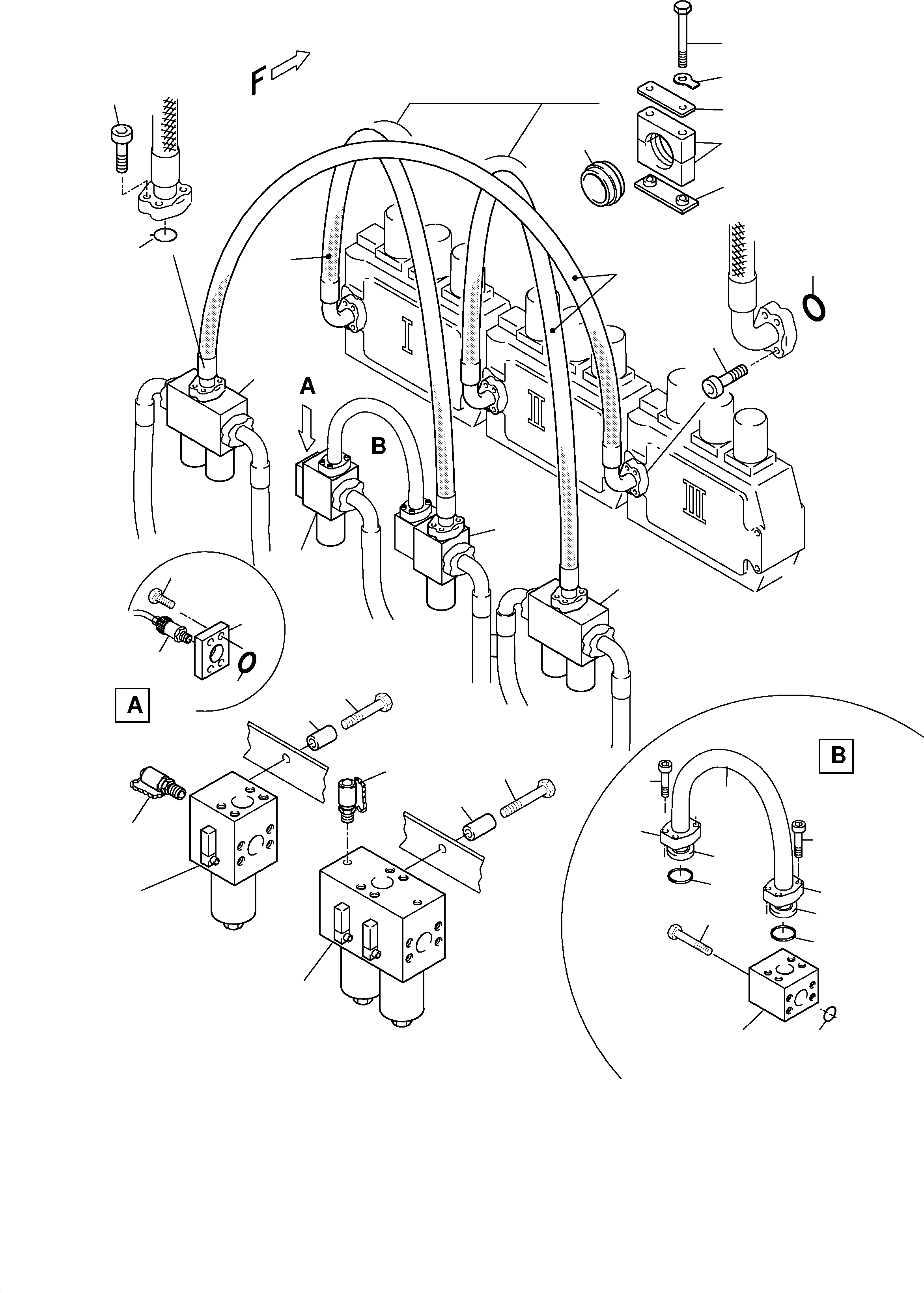 Pipe assy.Ø 65 768 629 73 KOMATSU