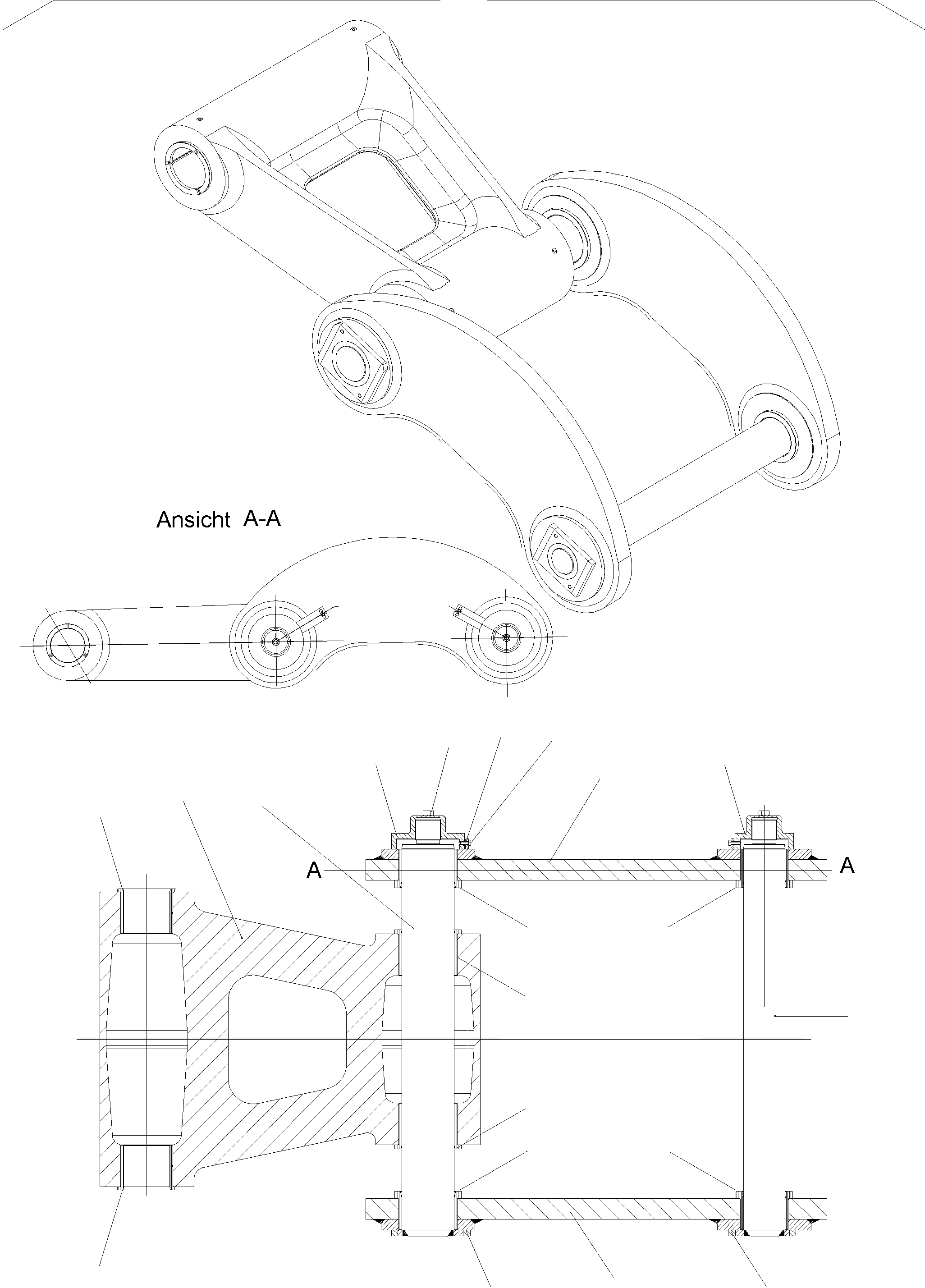 Steering, r.h. fig-nos.16,17,18 910 229 40 KOMATSU