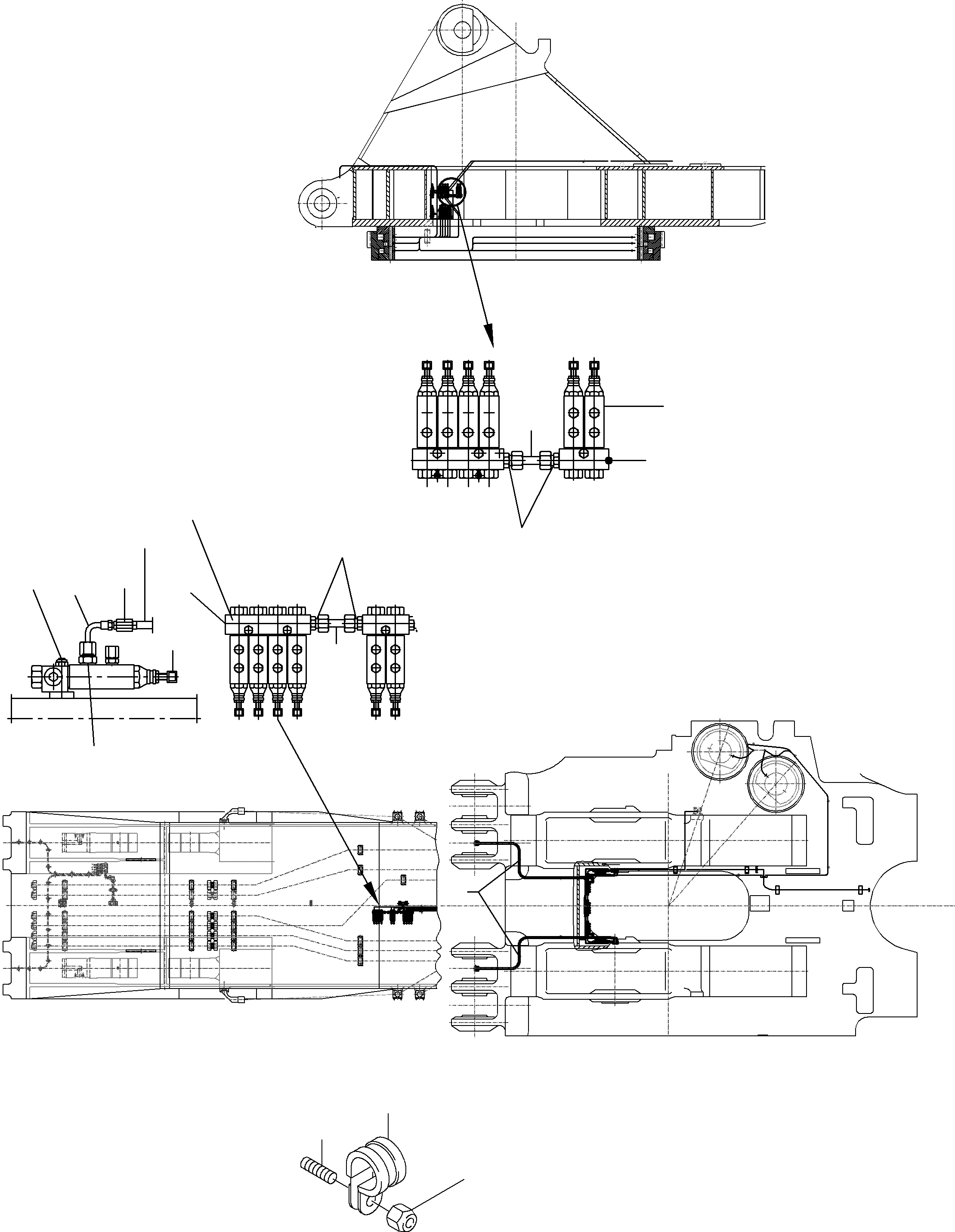 Соединительный штуцер 372 707 99 KOMATSU