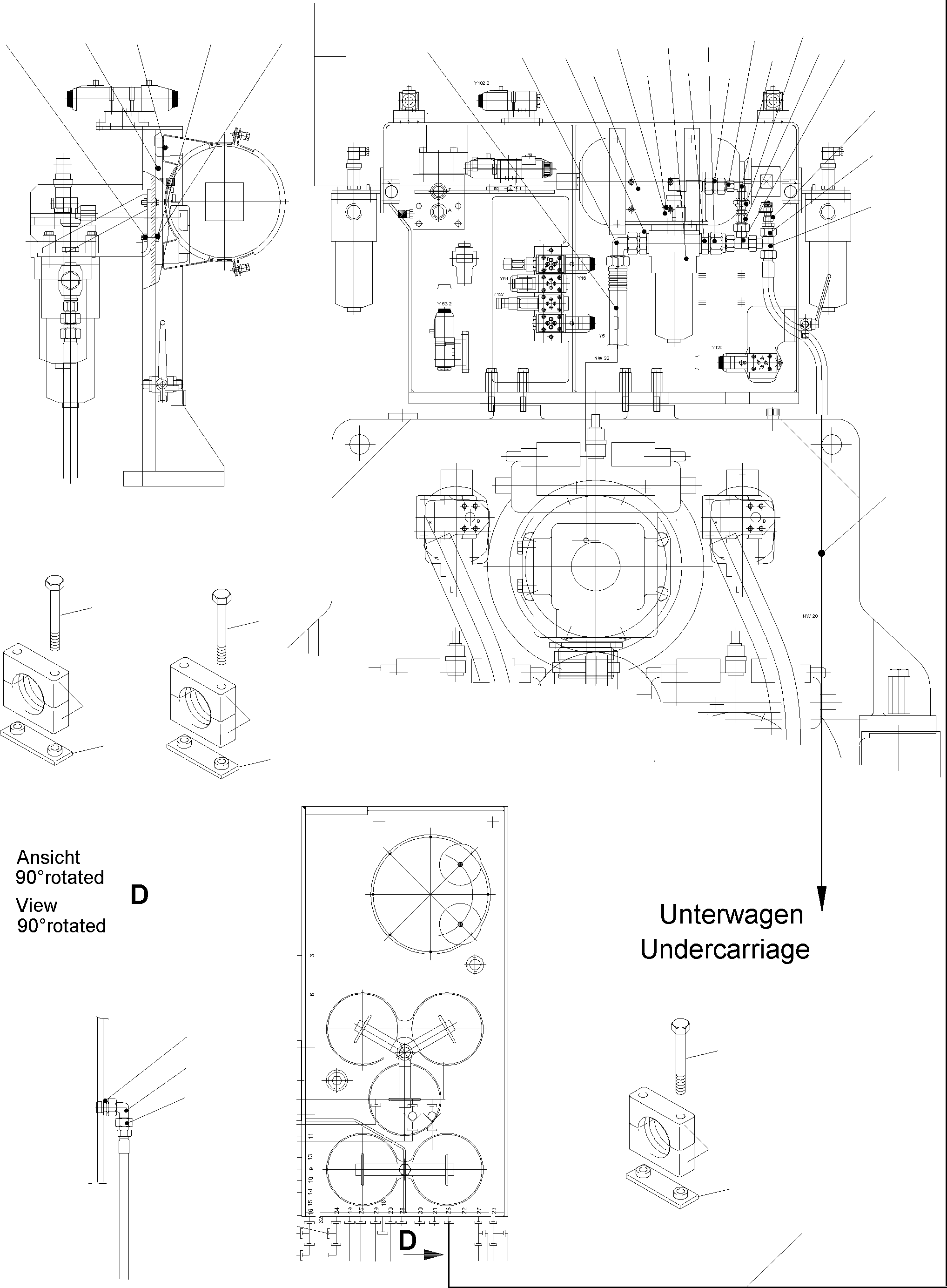 Protection plate 918 856 40 KOMATSU