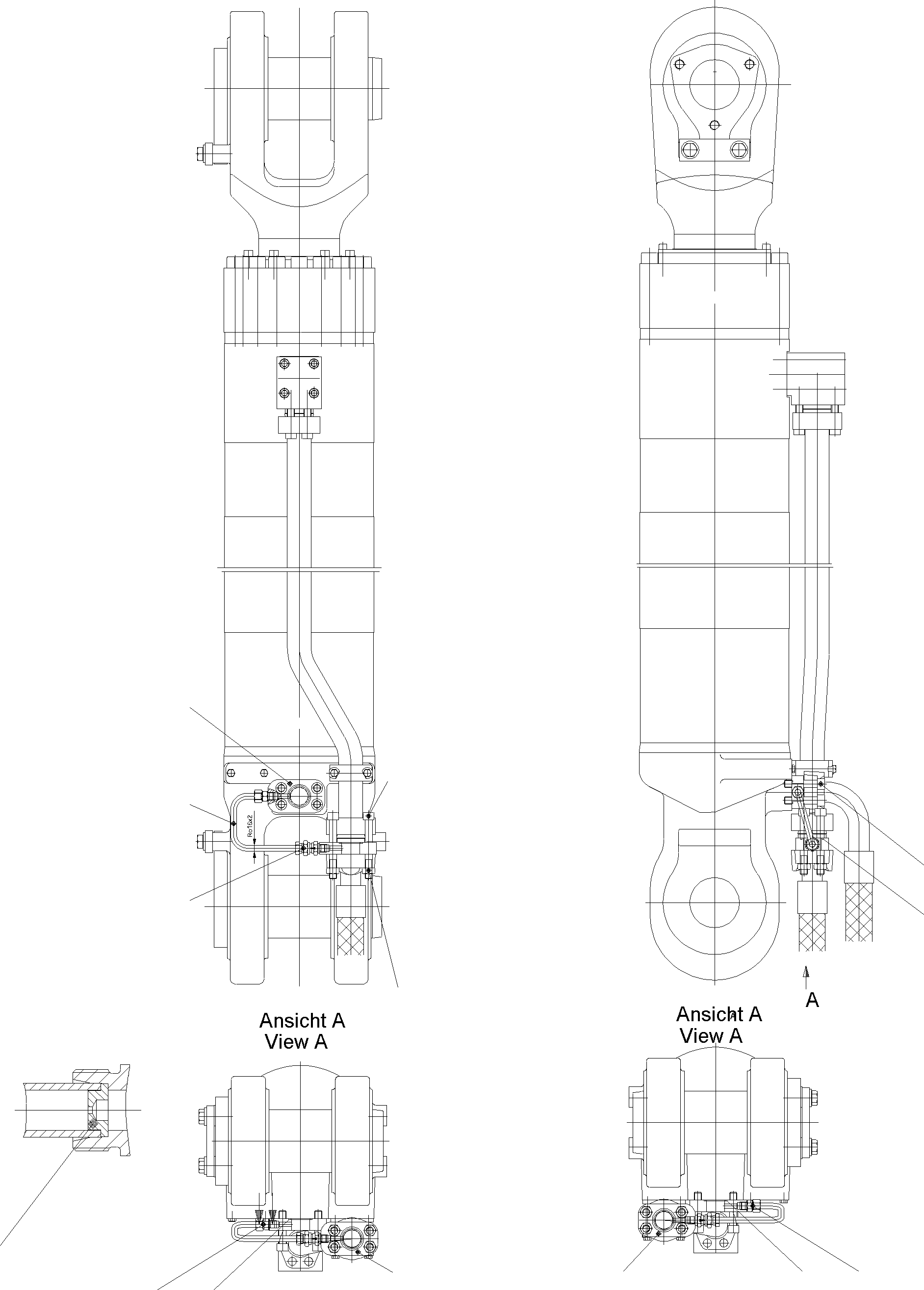 Pipe assy. Ø12 Bulk ware, state length required 215 629 40 KOMATSU
