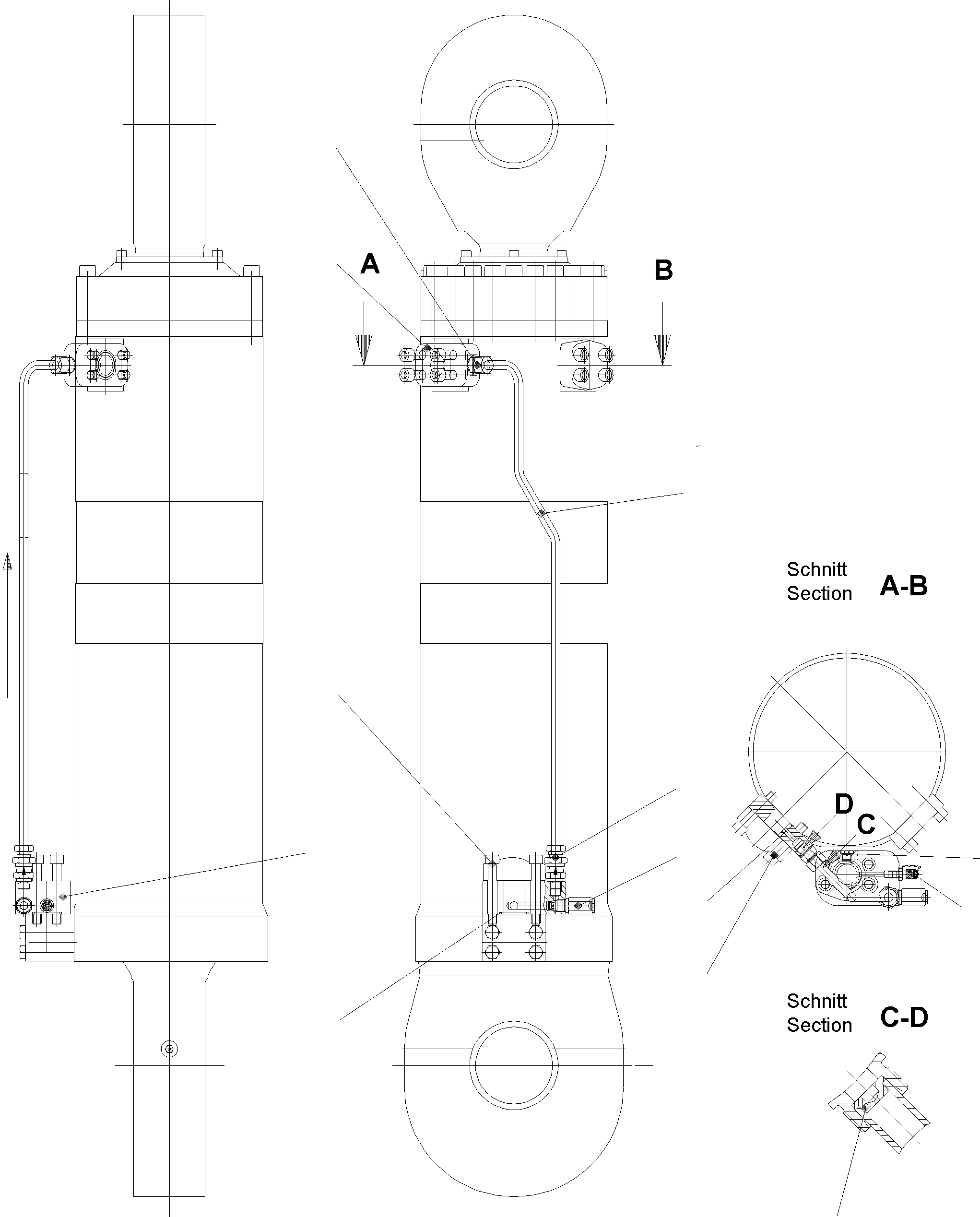 Intermediate flange 922 248 40 KOMATSU