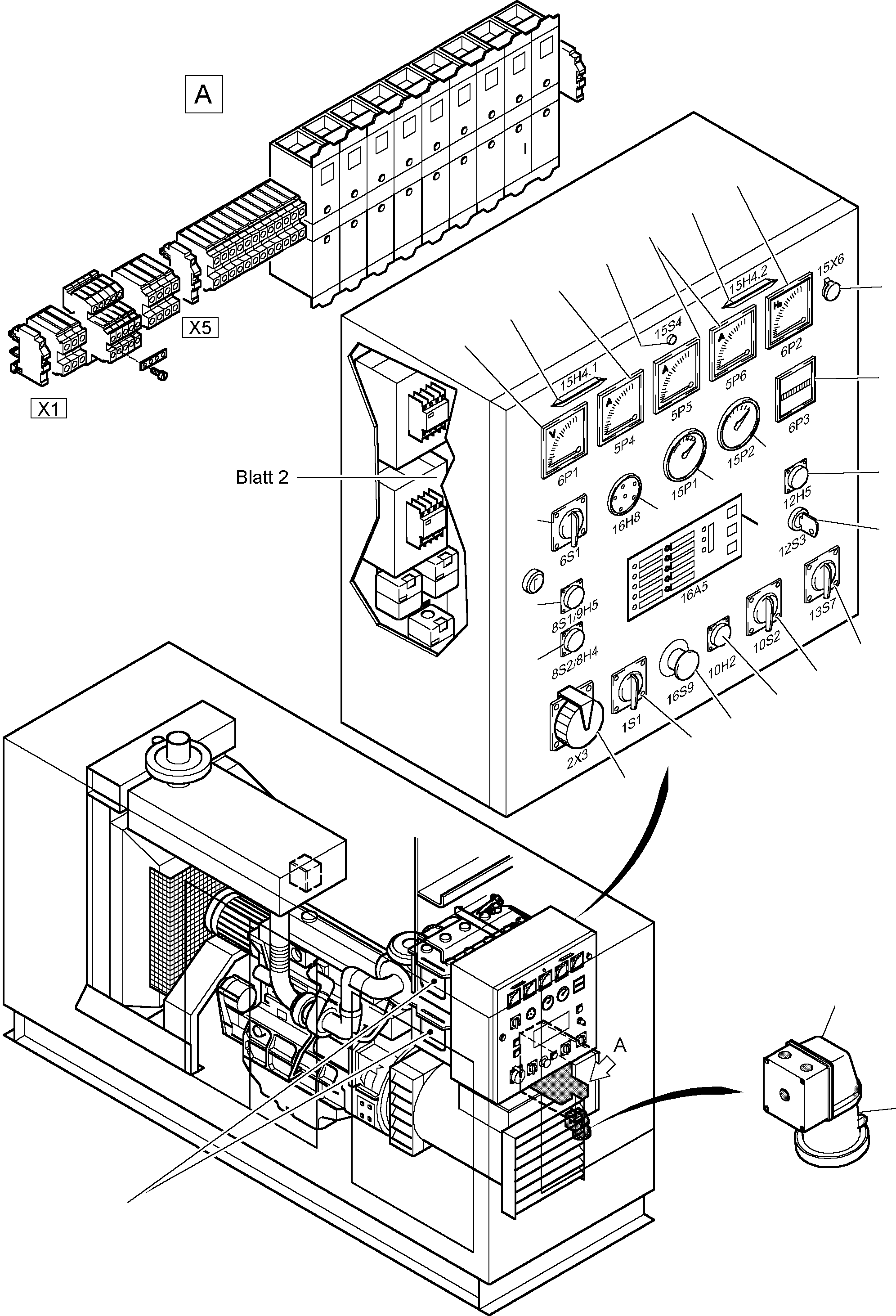 Relay 13K8 792 697 73 KOMATSU