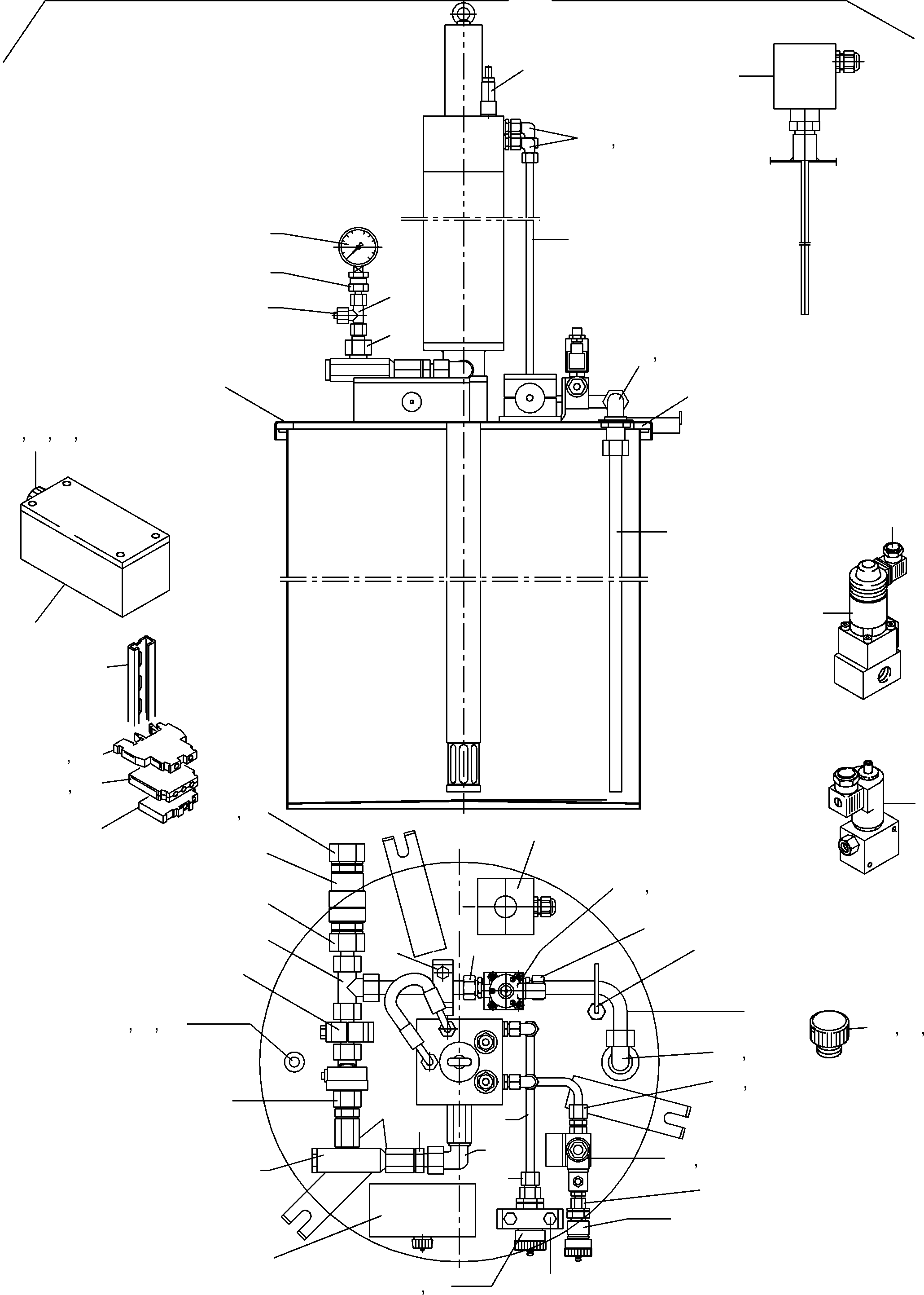 Угловое соединение 372 215 99 KOMATSU