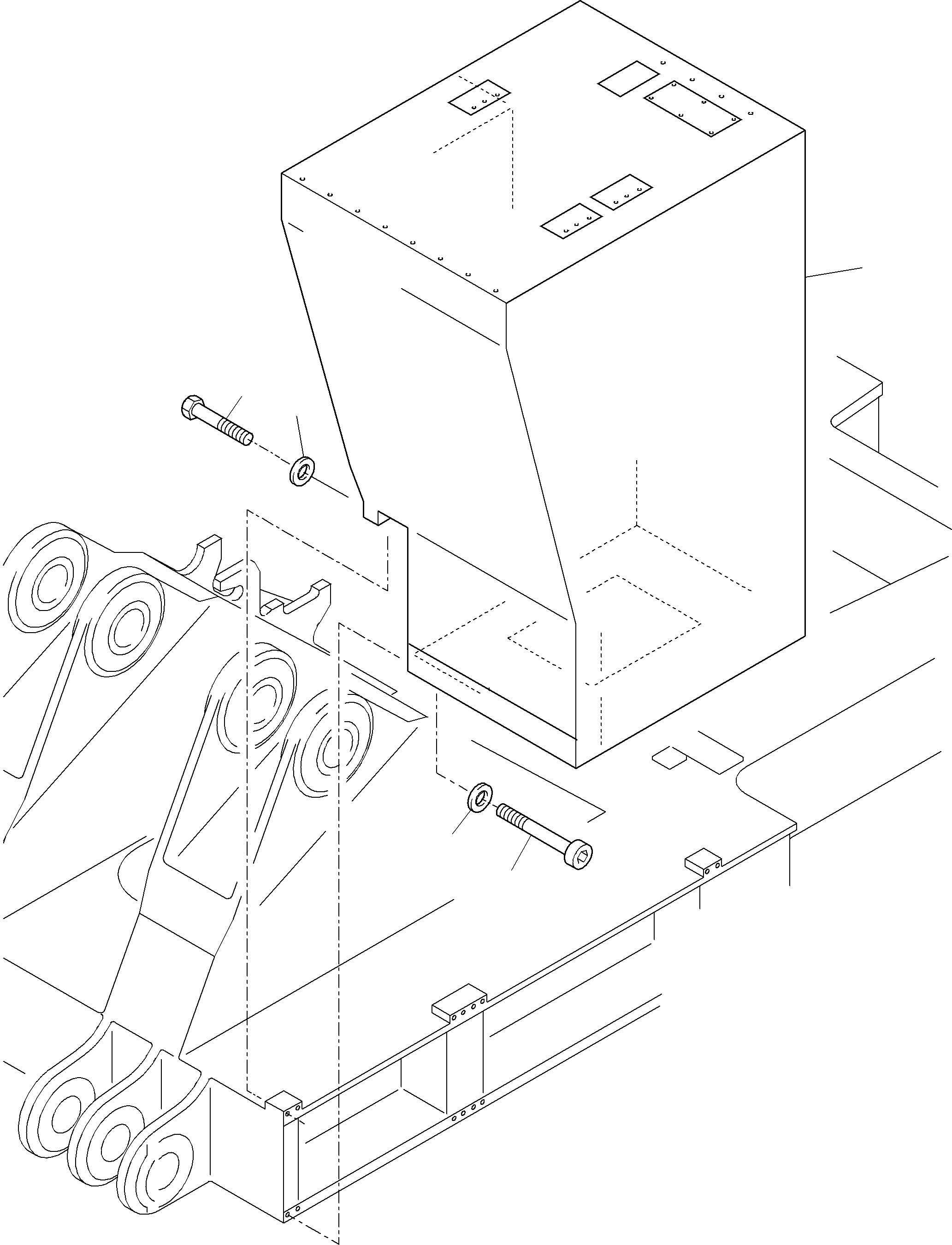 Cab support 922 682 40 KOMATSU