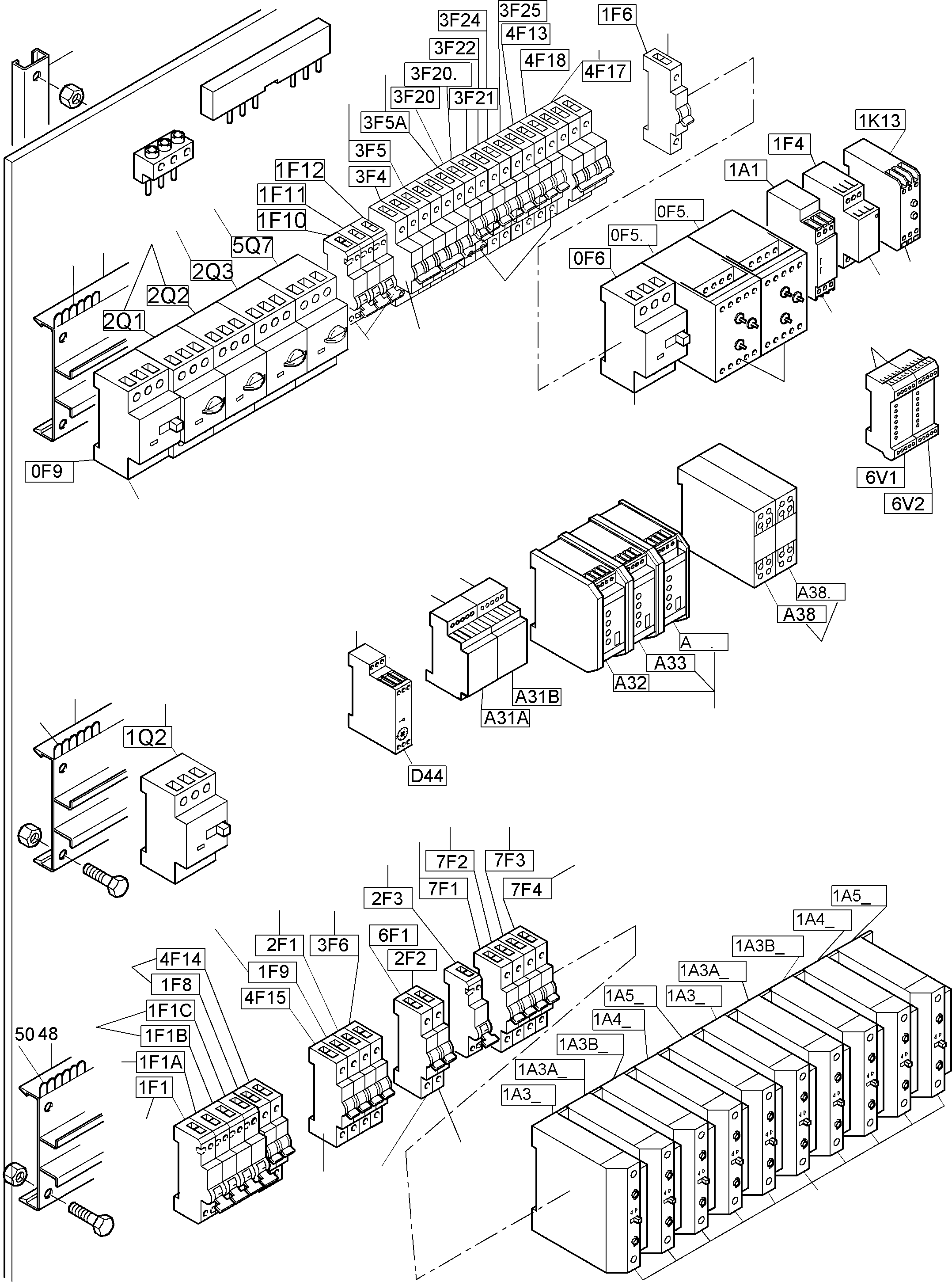 Servo contactor 765 836 73 KOMATSU