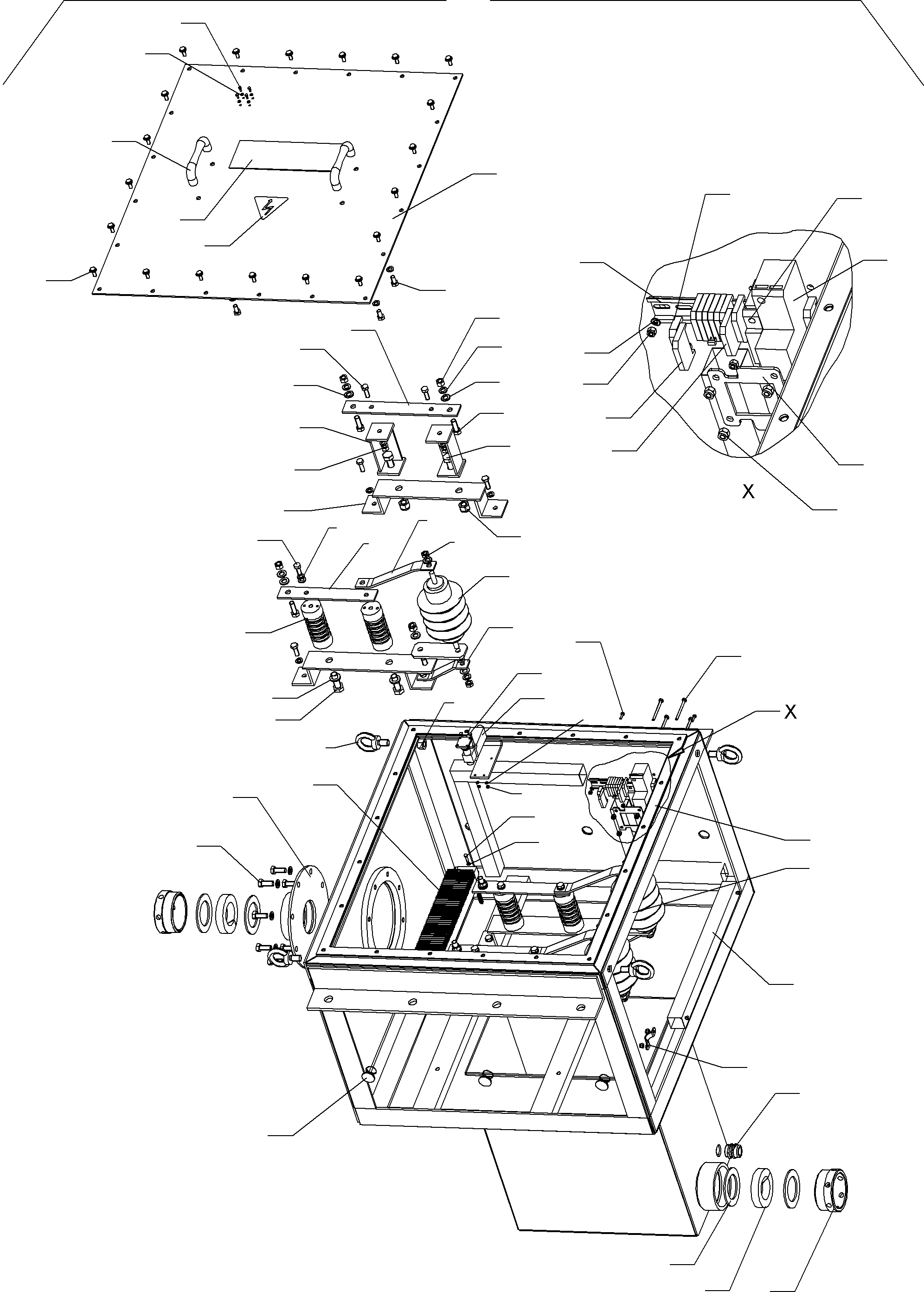 Housing assy. 795 949 73 KOMATSU
