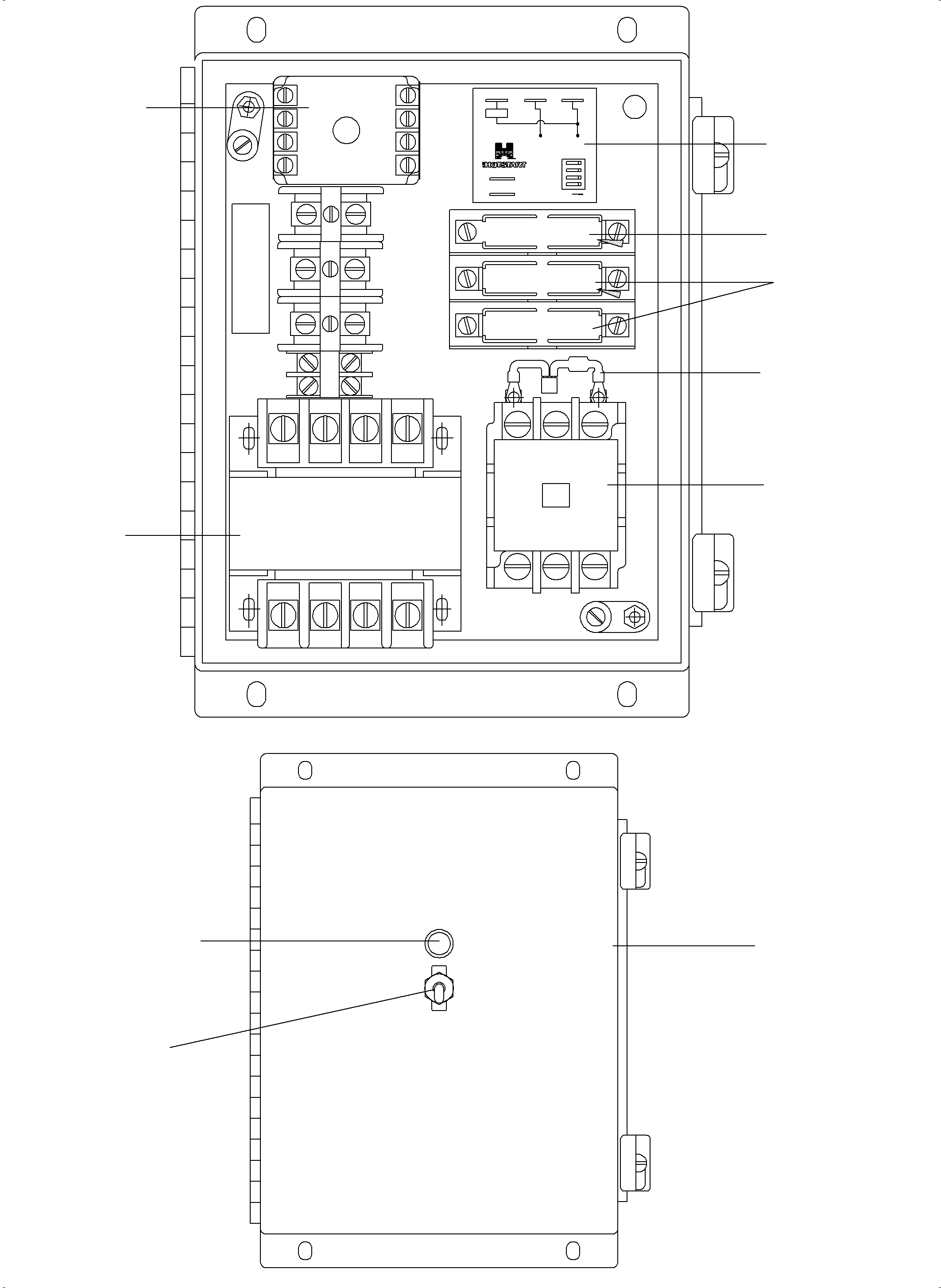 Switch box fig-nos. 01-10 796 578 73 KOMATSU