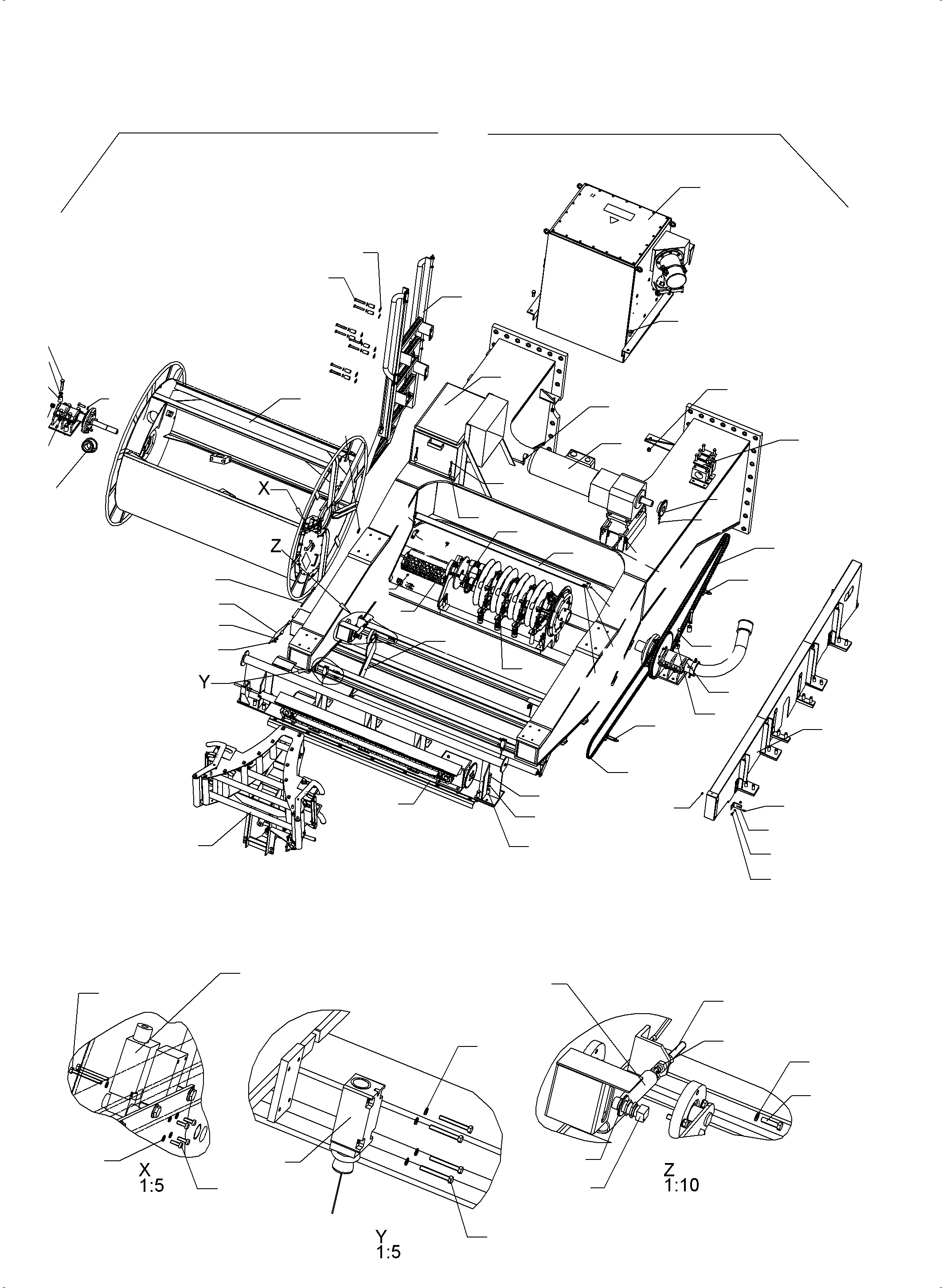 Guide tube assy. 796 520 73 KOMATSU