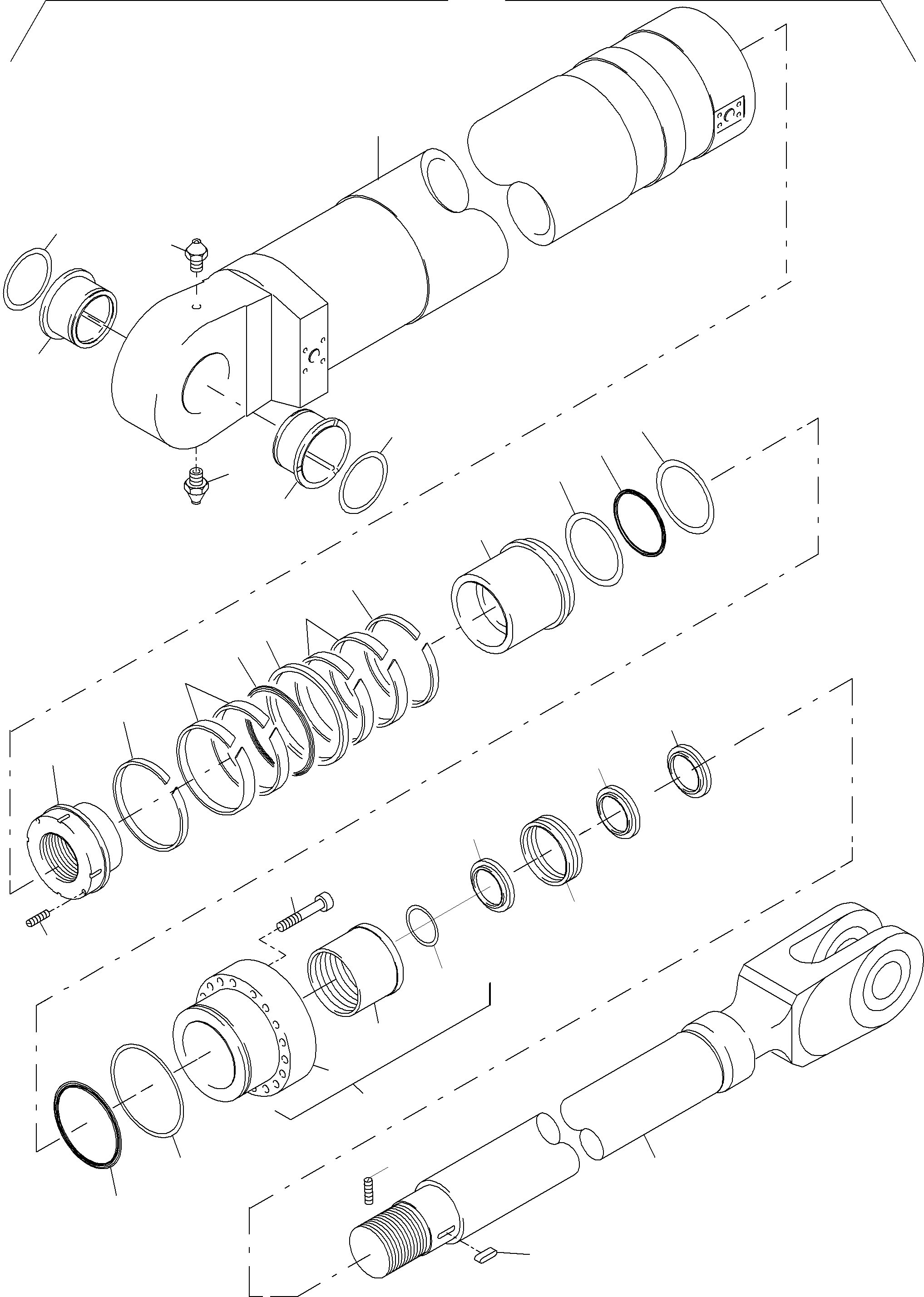 Шток поршня 909 592 40 KOMATSU